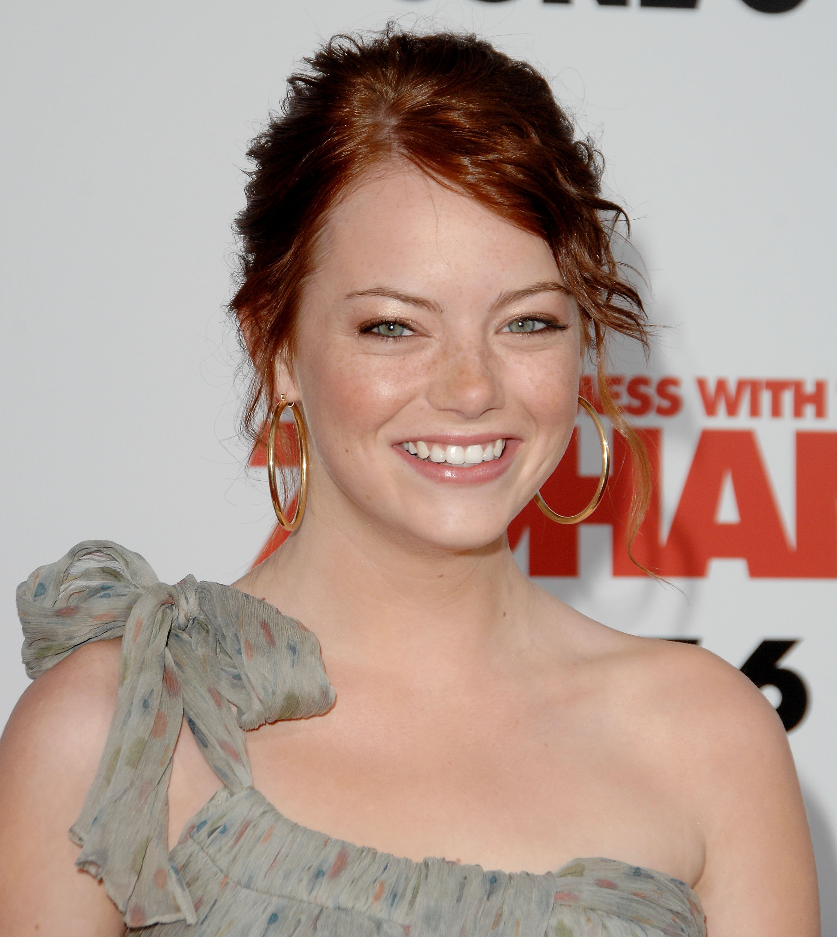 Emma Stone lors de la première à Los Angeles du film « You Don't Mess With The Zohan » le 28 mai 2008, à Hollywood, en Californie. | Source : Getty Images
