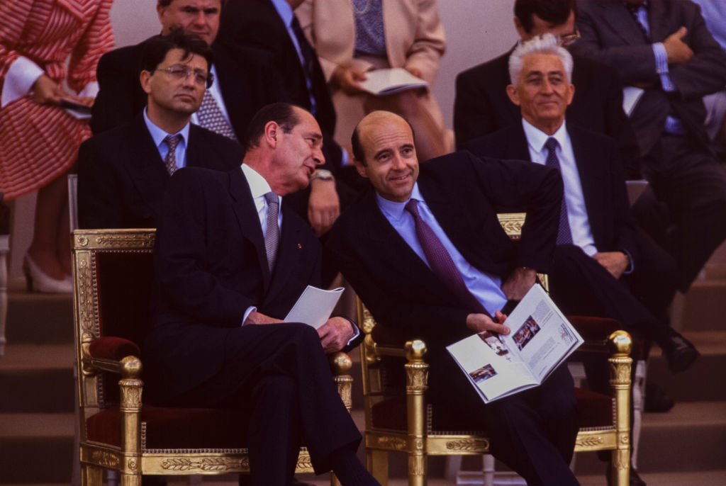 Alain Juppé et Jacques Chirac | Photo : Getty Images