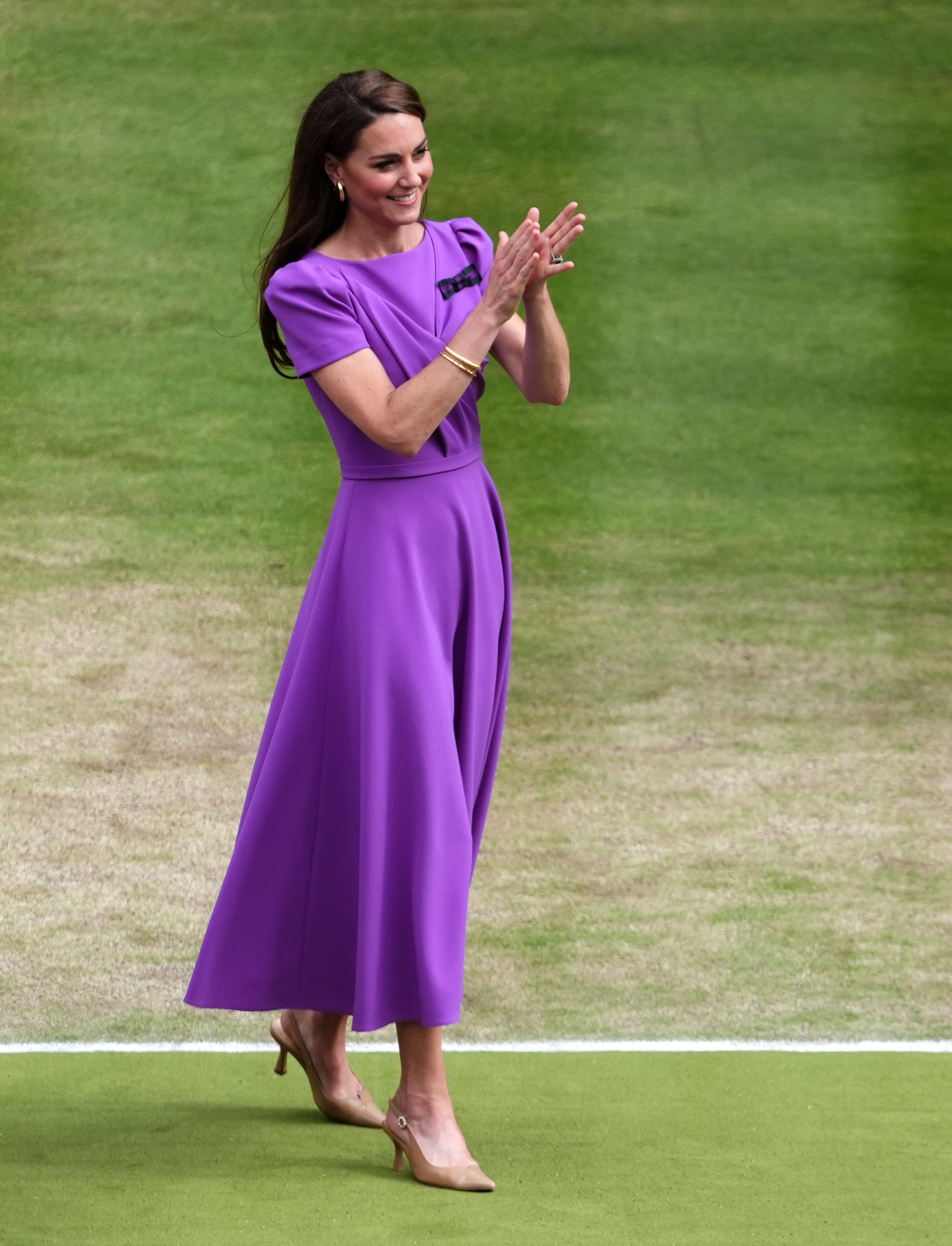 Kate Middleton au All England Lawn Tennis and Croquet Club le 14 juillet 2024, à Londres, en Angleterre. | Source : Getty Images