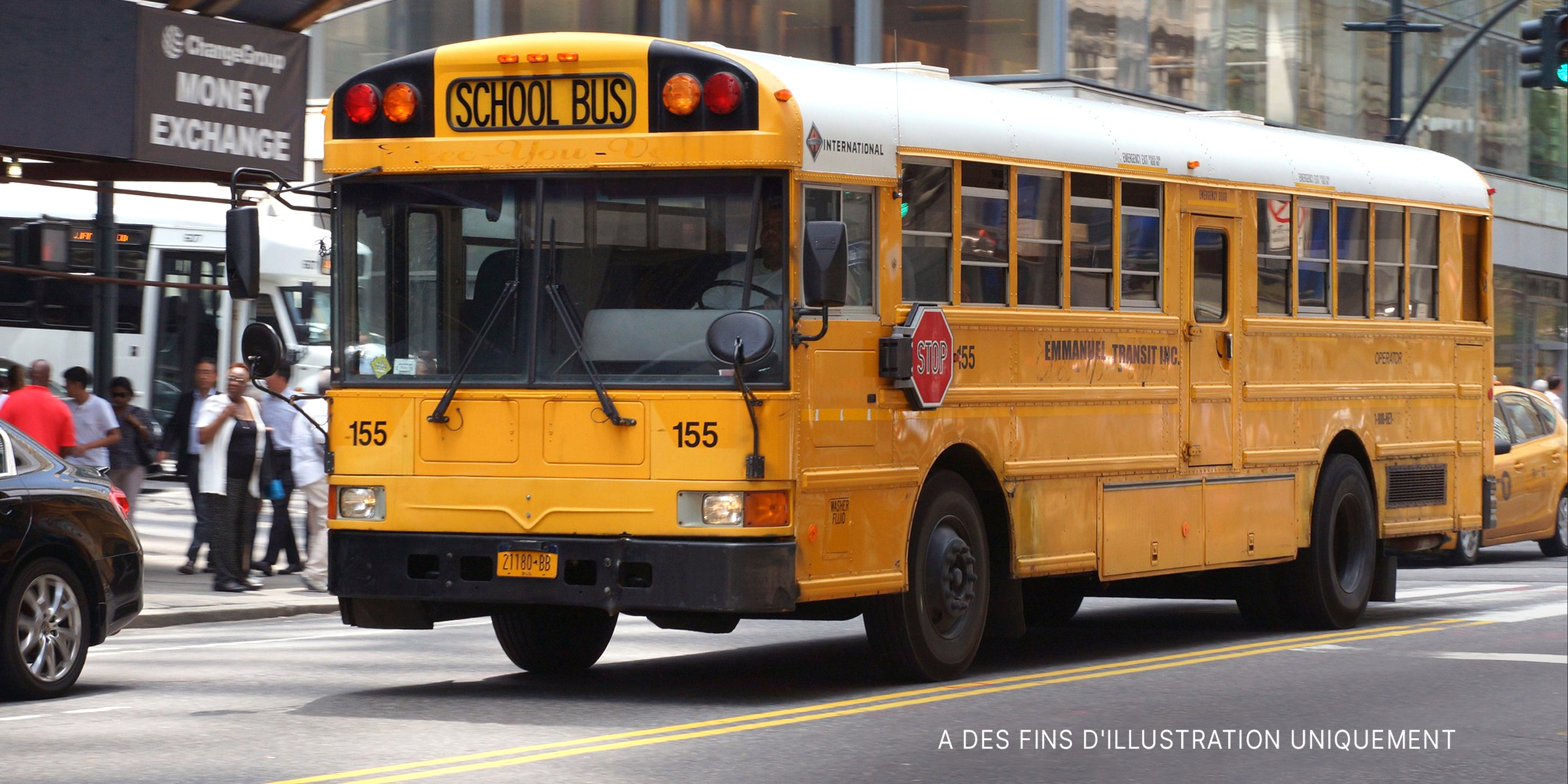 Un bus scolaire | Source : flickr.com/Chris Sampson/(CC BY-SA 2.0)