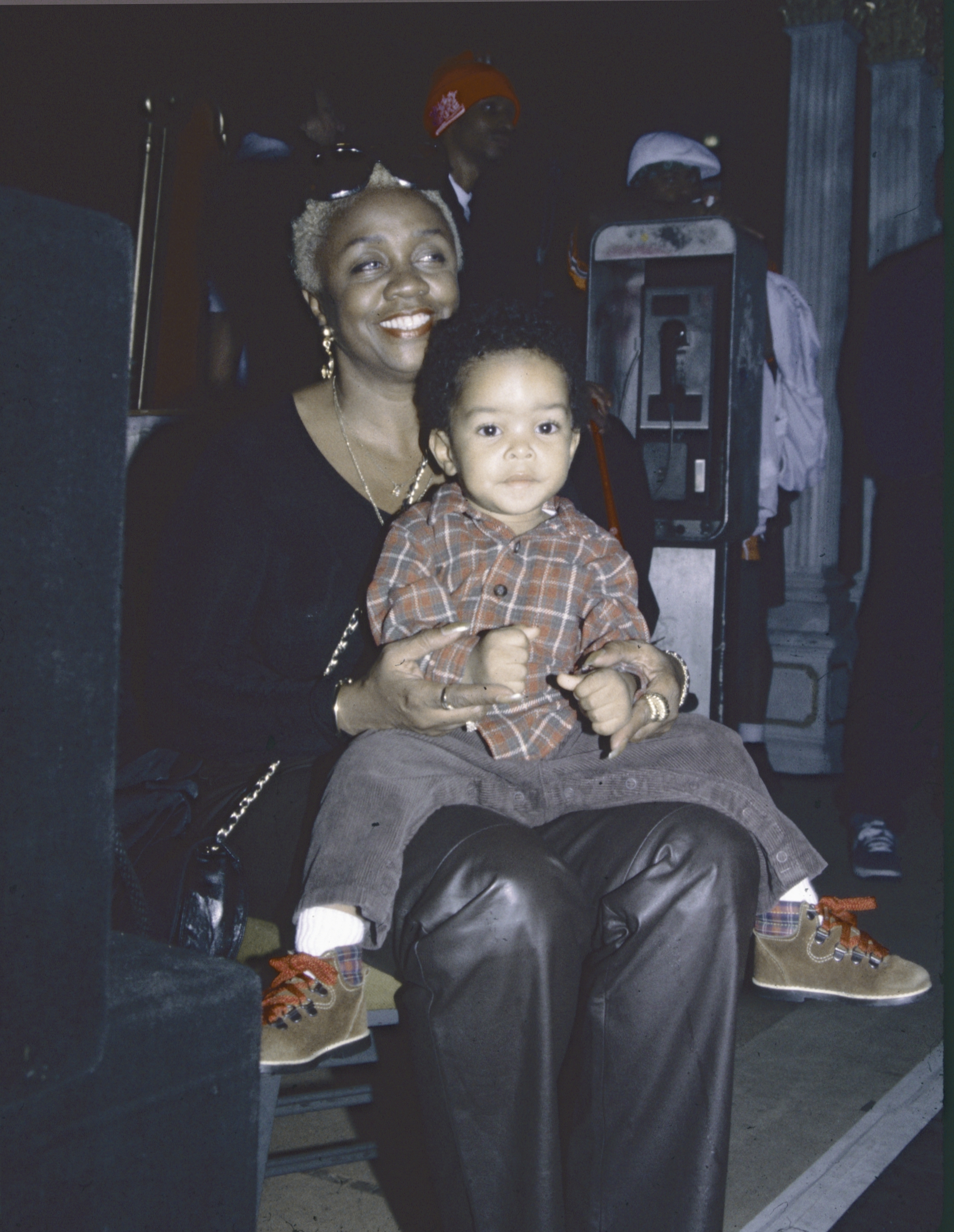 Janice et Justin Combs lors du Phattest Concert in the '95' le 29 octobre 1995 à Hampton, Virginie. | Source : Getty Images