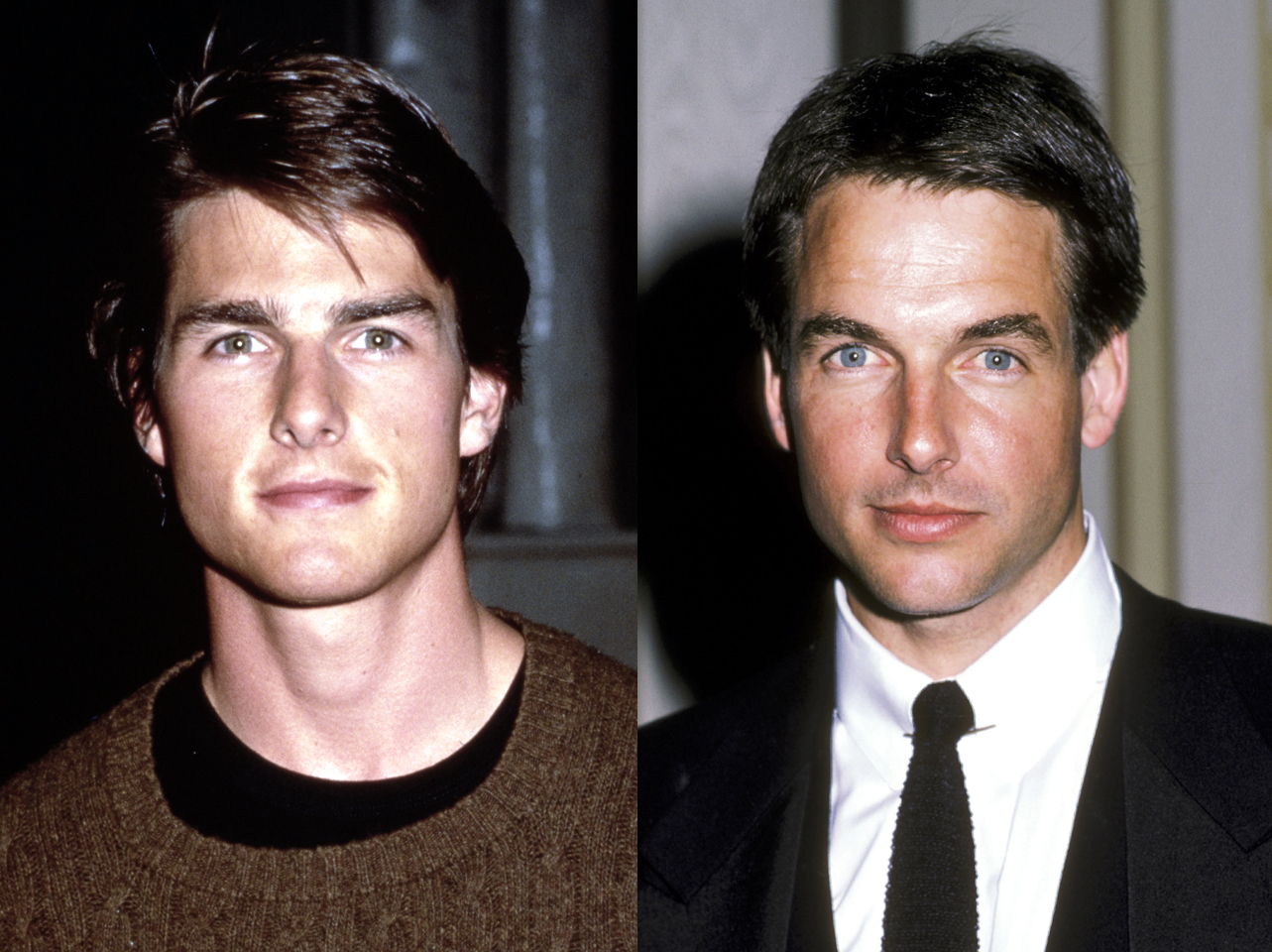 Tom Cruise et Mark Harmon | Source : Getty Images