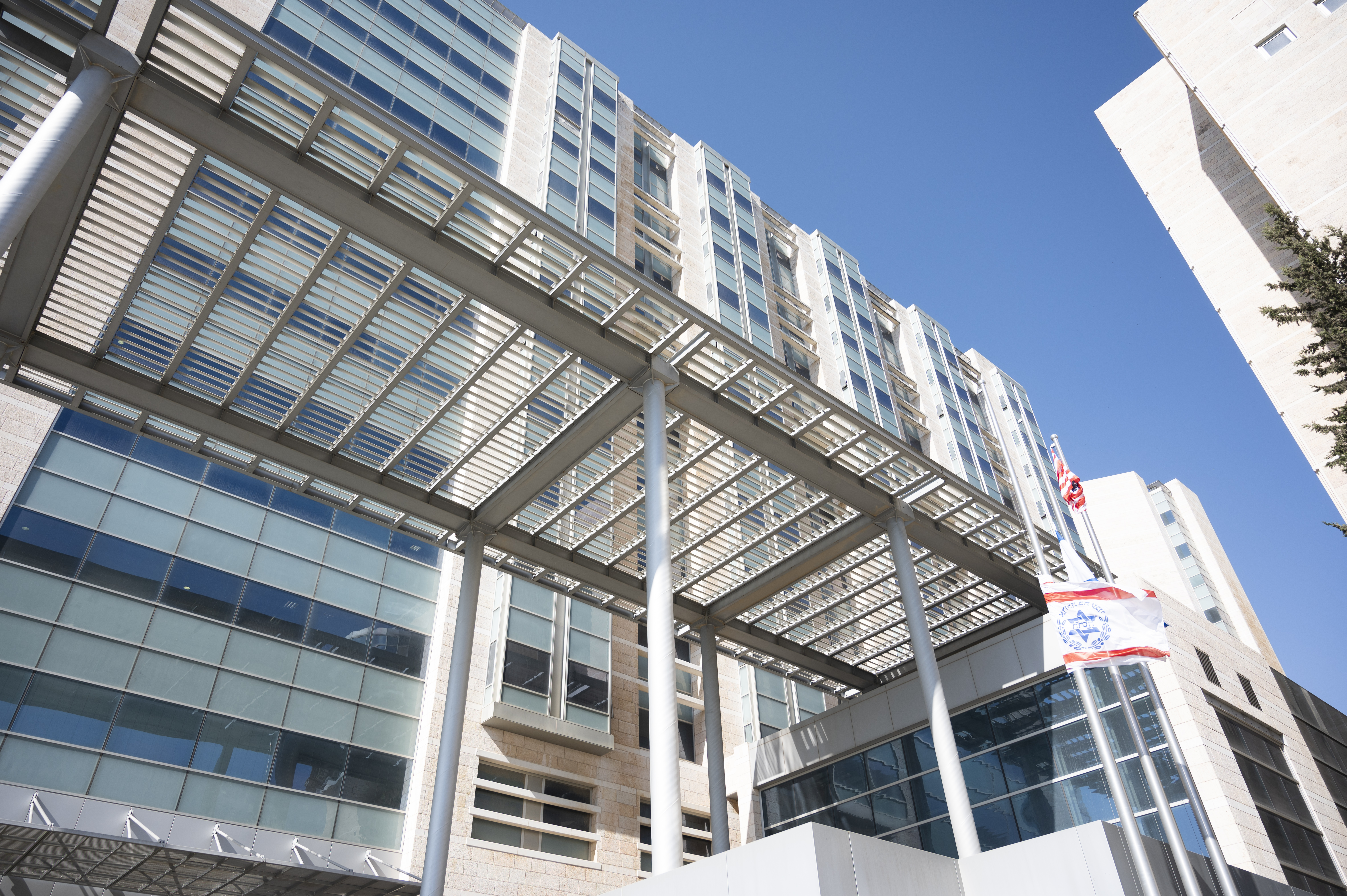 Photo de l'hôpital Hadassah en Israël. | Source : Getty Images