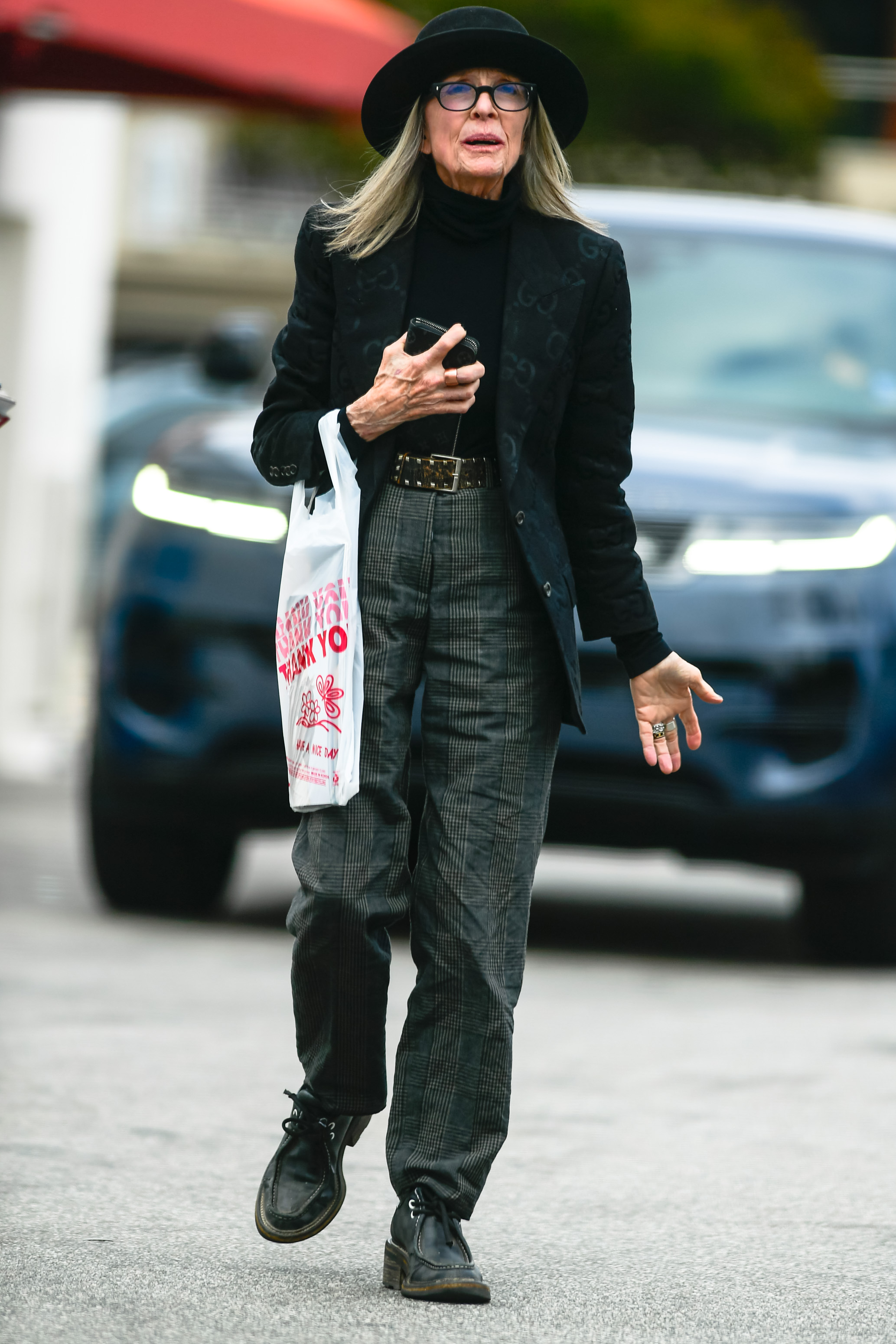 Diane Keaton est vue à Los Angeles, en Californie, le 24 mai 2024. | Source : Getty Images
