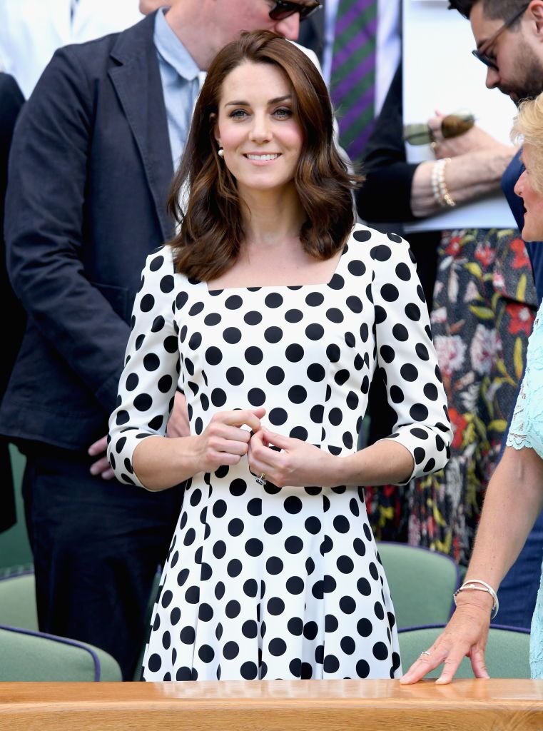 Catherine Middleton assiste à la journée d'ouverture de Wimbledon 2017. | Source : Getty Images
