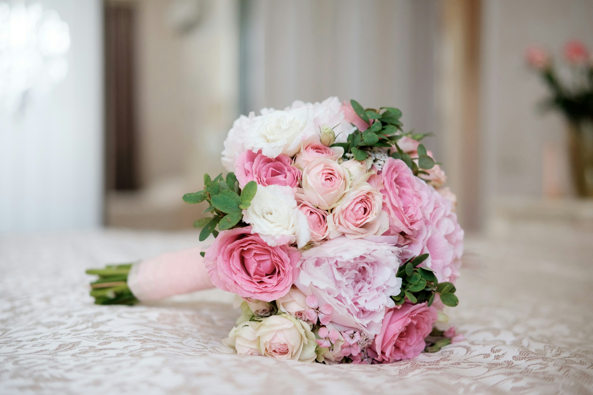 Un bouquet de mariée | Source : Unsplash