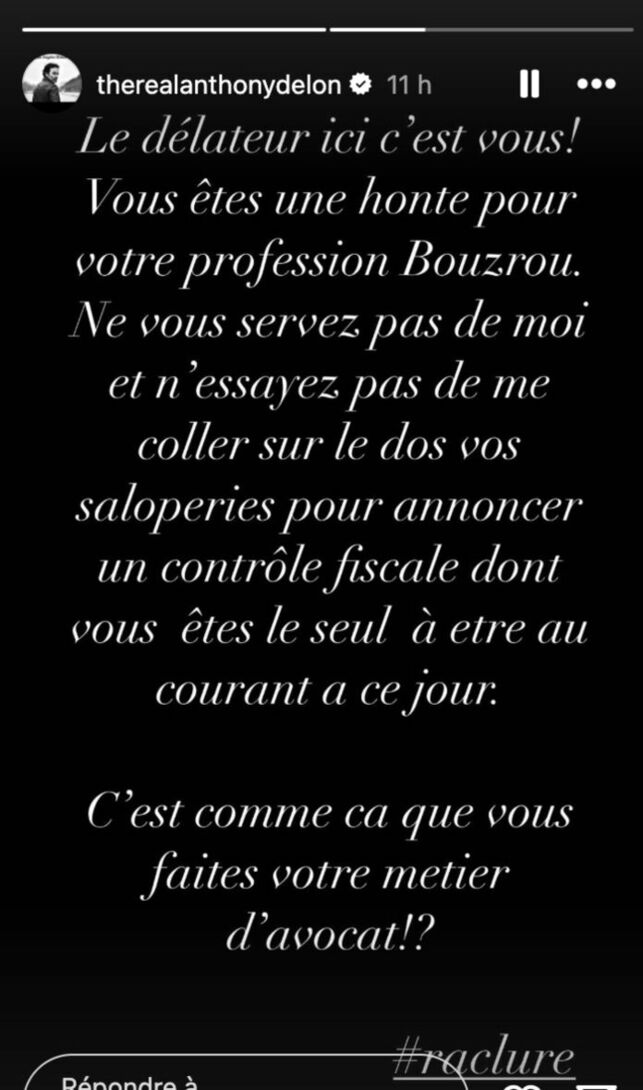 Story d'Alain Delon I Source : Instagram.com/therealanthonydelon