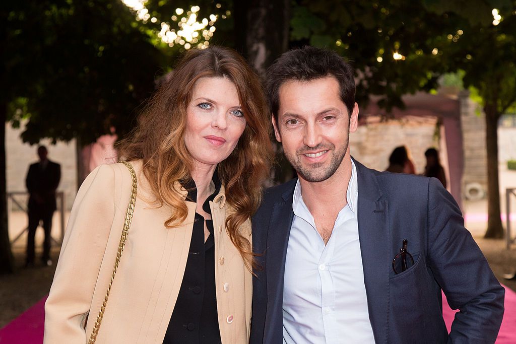 La comédienne Gwendoline Hamon et son mari Frédéric Diefenthal | Photo : Getty Images