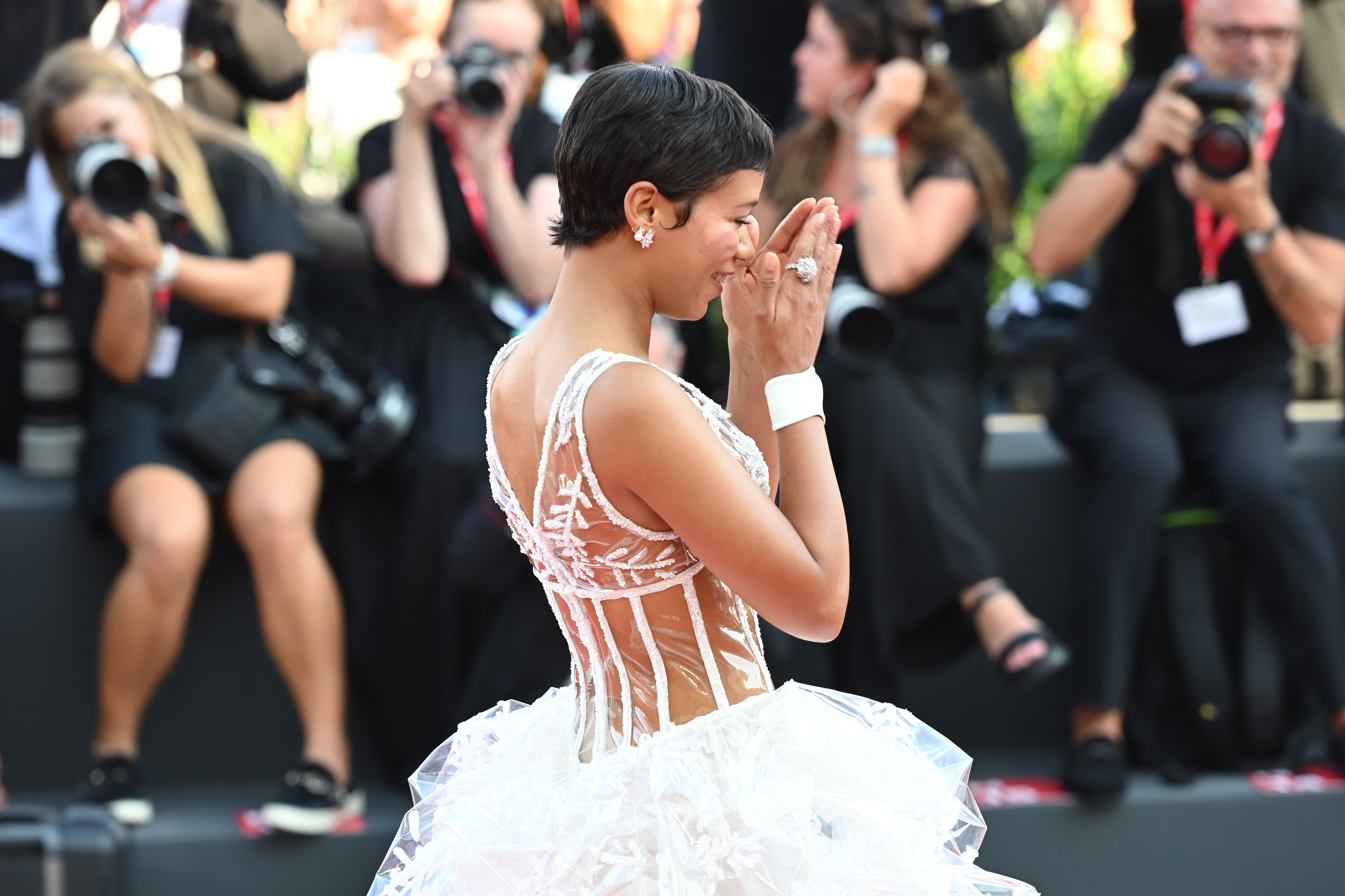 Taylor Russell lors de la 81e édition du Festival international du film de Venise, le 28 août 2024, à Venise, en Italie. | Source : Getty Images