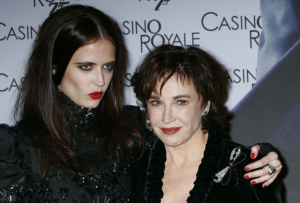 Eva Green et sa mère Marlène Jobert en 2006. Source : Getty Images