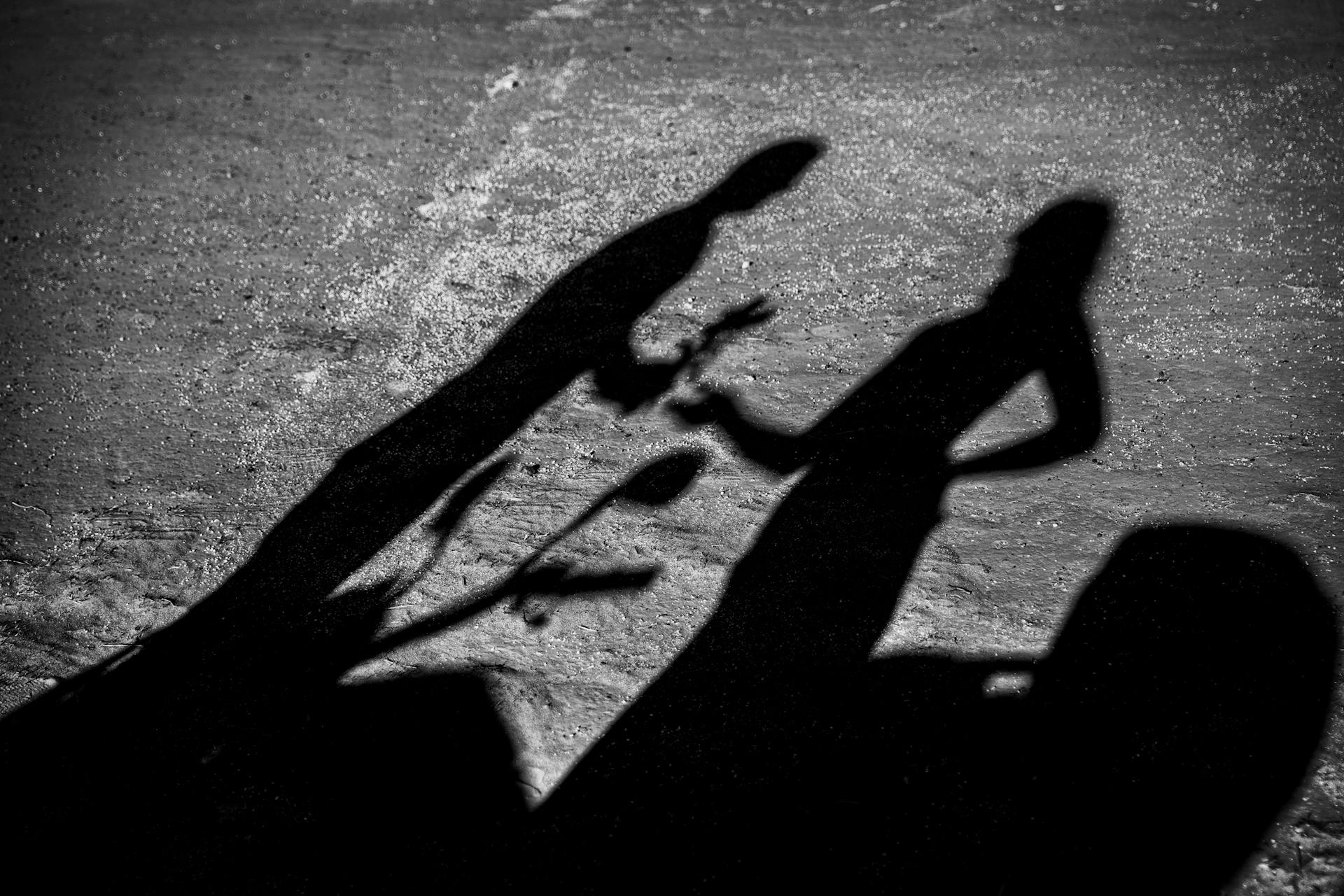 L'ombre d'un couple | Source : Pexels