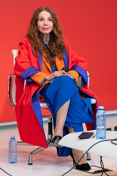 Victoria Abril lors de la masterclass de la délégation culturelle de la communauté de Madrid.|Photo : Getty Images
