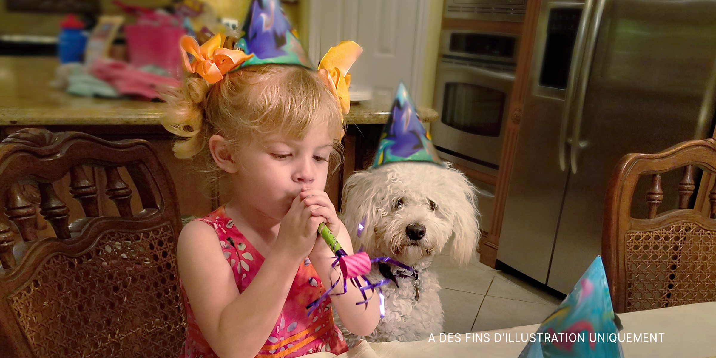 Une petite fille fêtant son anniversaire. | Source : Getty Images