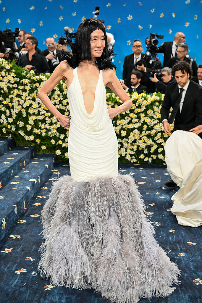 La créatrice de mode américaine Vera Wang lors du 2025 Met Gala au Metropolitan Museum of Art le 5 mai à New York.