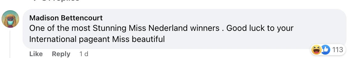 Commentaires sur la victoire de Rikkie Valerie Kollé à Miss Pays-Bas 2023 | Source : Facebook.com/ The Telegraph