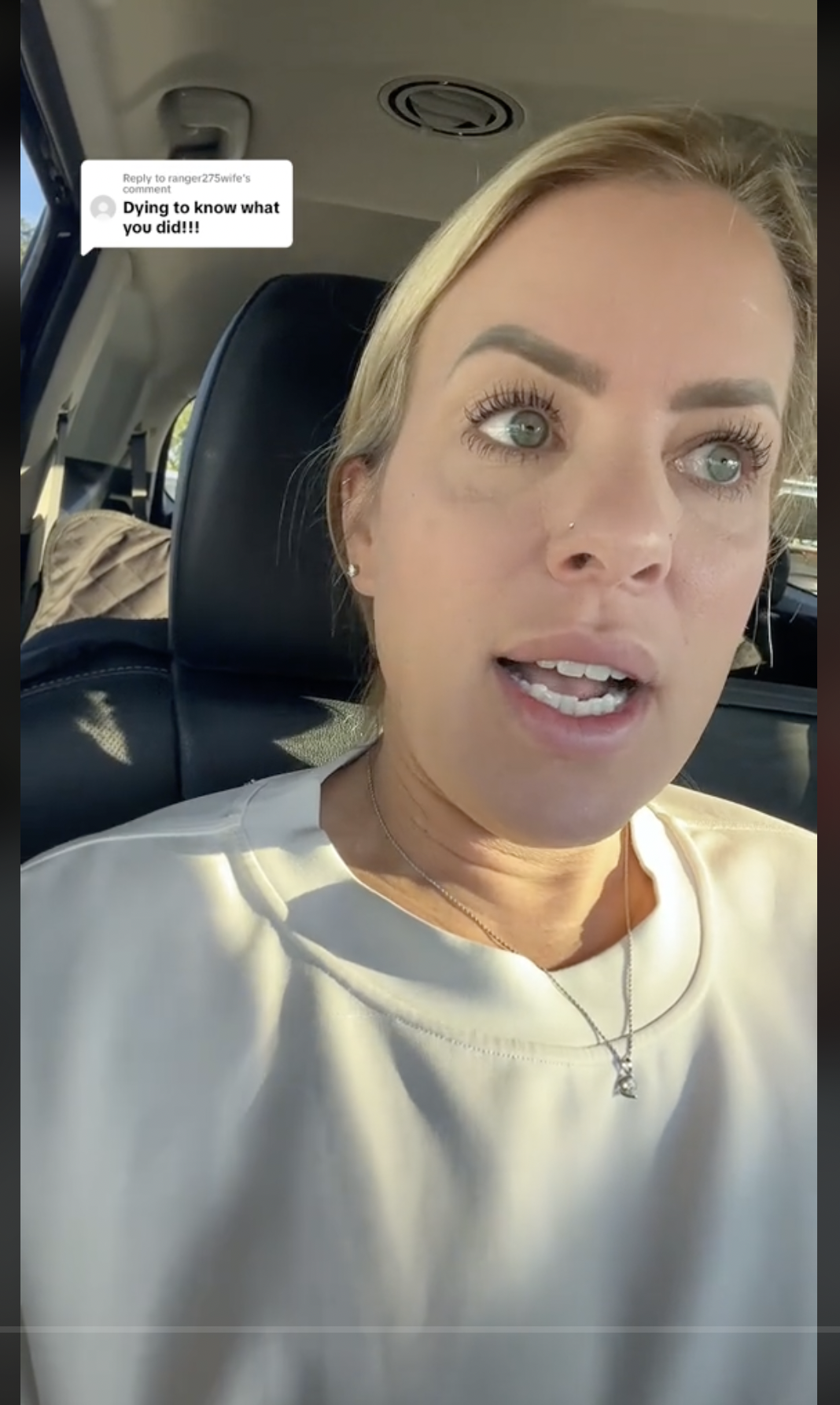 Shayla Monnier raconte comment elle et son mari ont géré la situation, comme on peut le voir dans un clip daté du 18 juin 2024 | Source : TikTok/@shaylamonnier