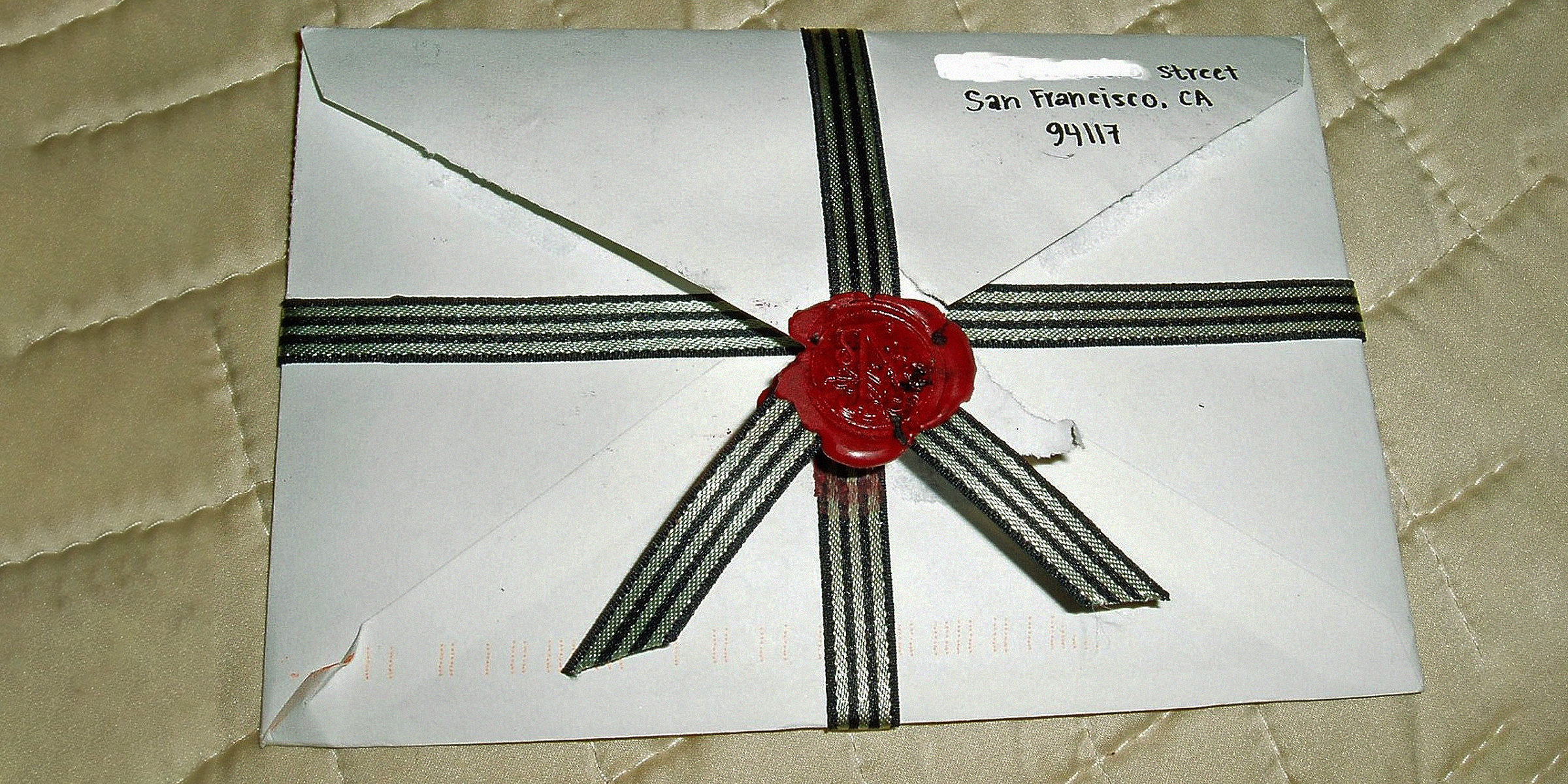 Une enveloppe blanche | Source : Flickr