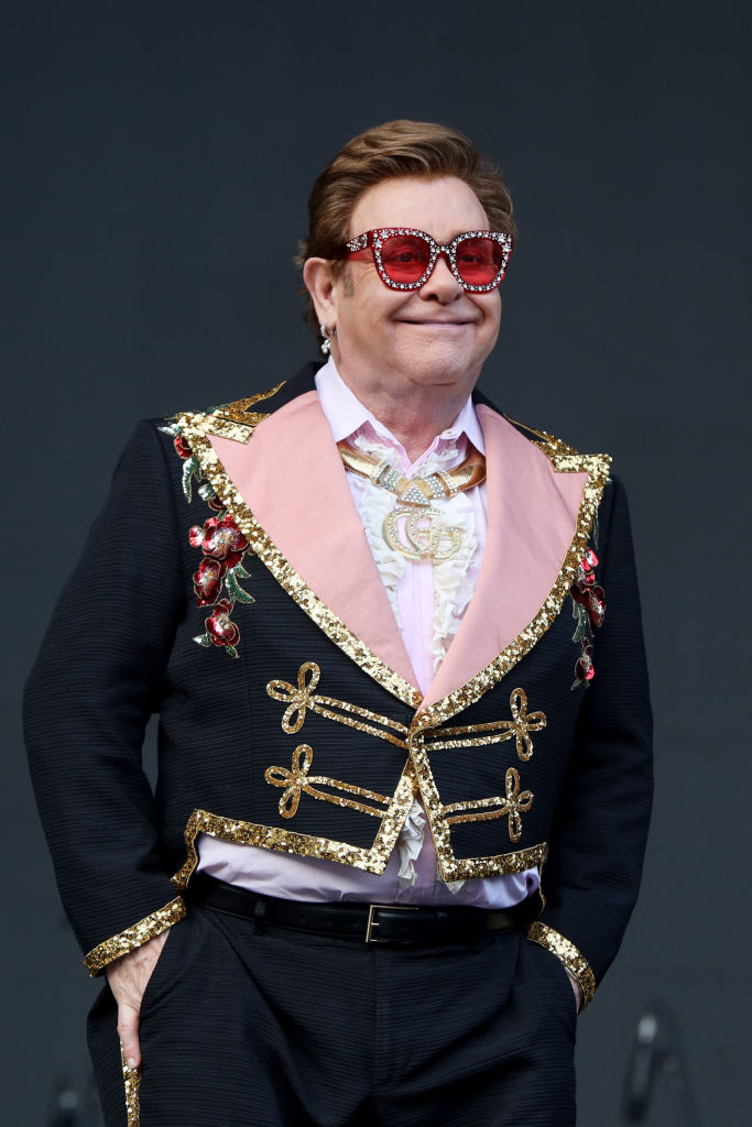 Elton John le 16 février 2020 à Auckland, Nouvelle-Zélande | Source : Getty Images