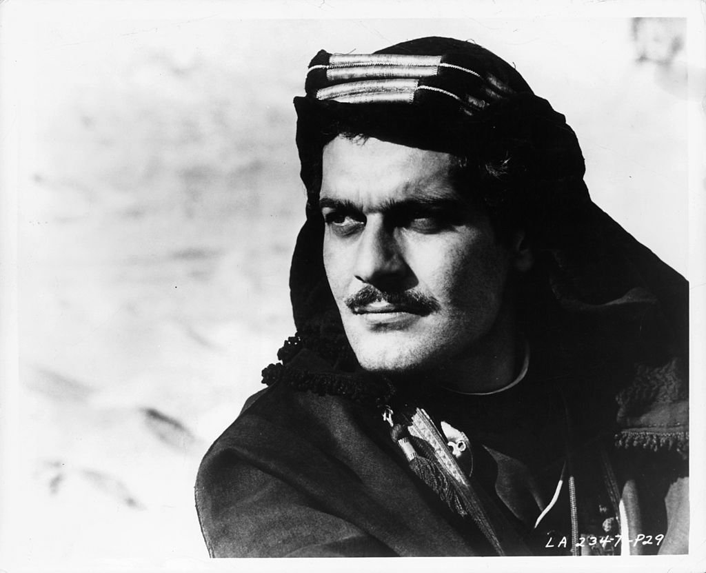 Omar Sharif dans "Lawrence d'Arabie" en 1962. l Source : Getty Images