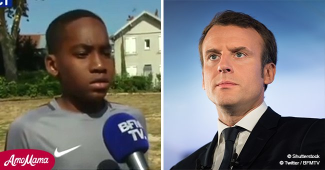 Une incroyable histoire de Yanel, 12 ans, invité par Emmanuel Macron pour assister au match France-Belgique