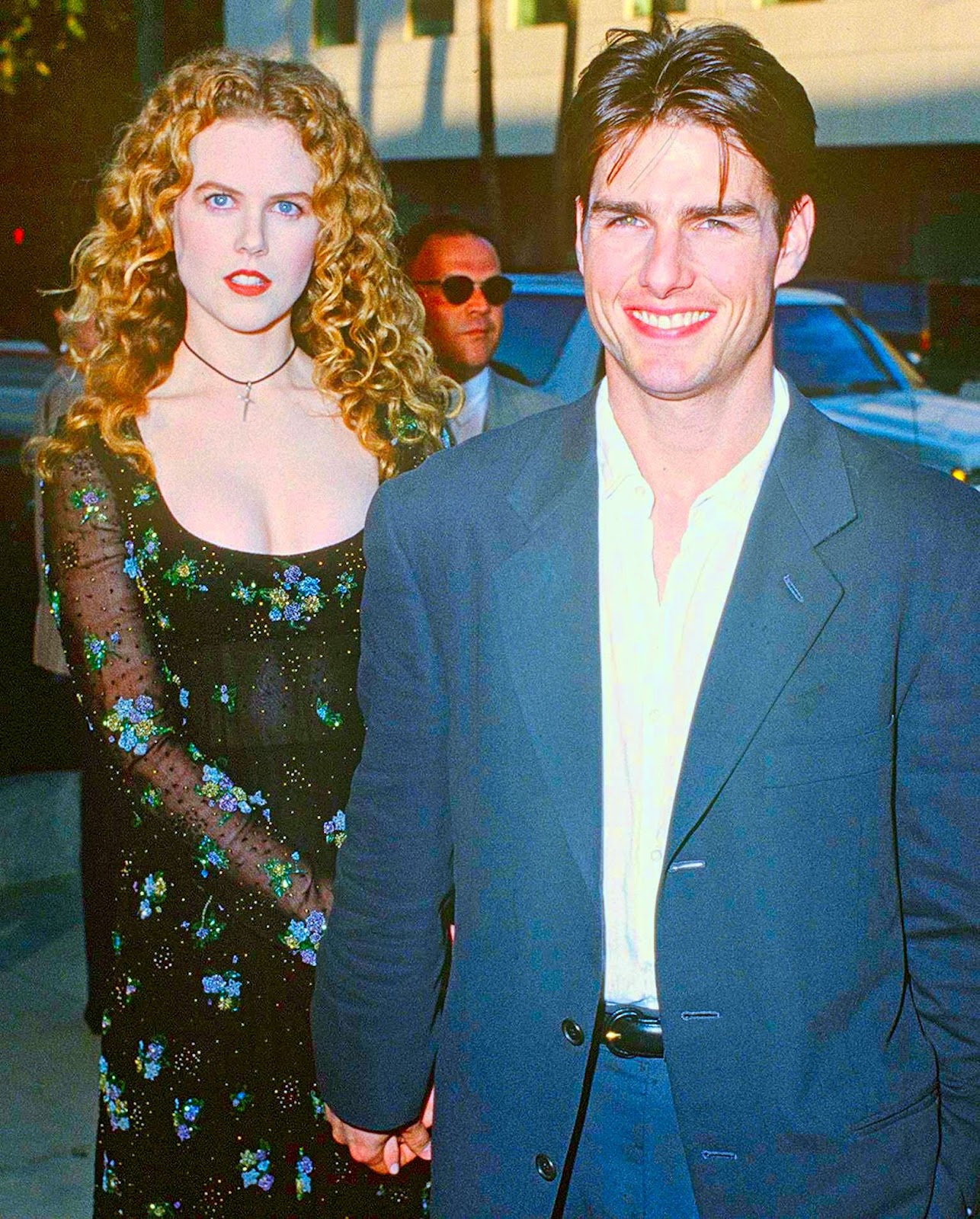 Nicole Kidman et Tom Cruise vers 1990. | Source : Getty Images