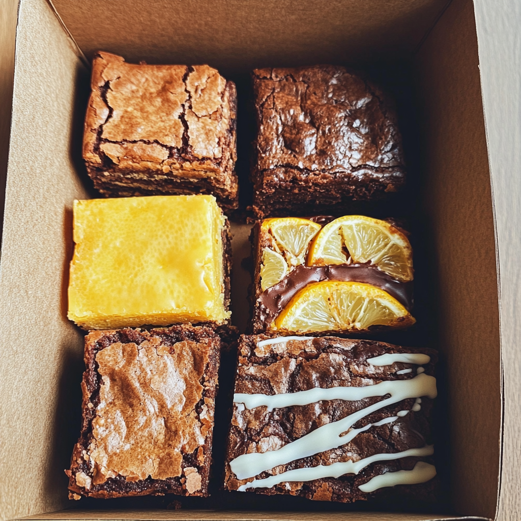 Une boîte de friandises cuites au four | Source : Midjourney
