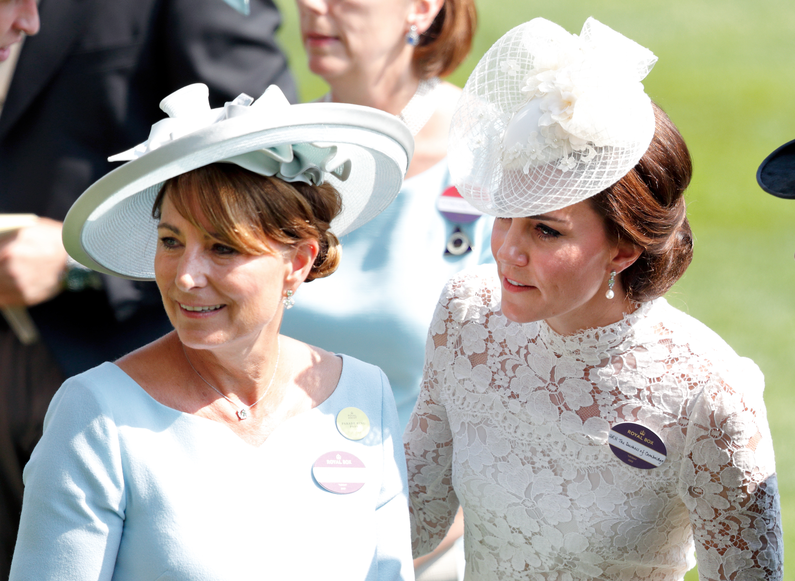 Carole Middleton et la princesse Catherine au Royal Ascot à Ascot, en Angleterre, le 20 juin 2017 | Source : Getty Images