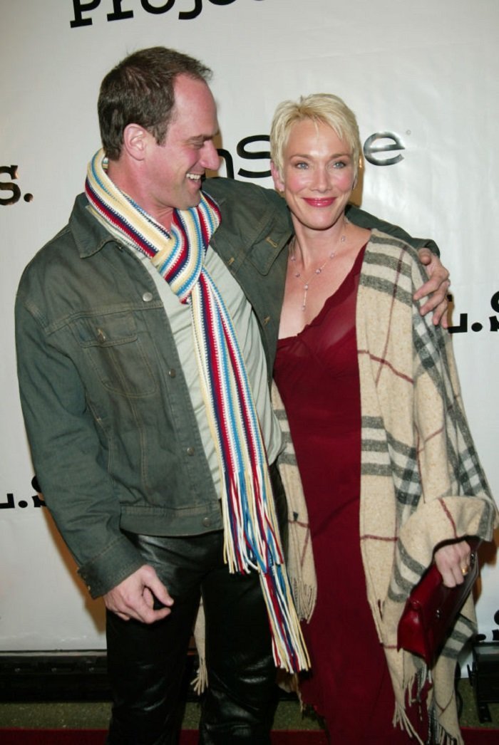 Christopher Meloni et sa femme Sherman Williams. | Photo : Getty Images