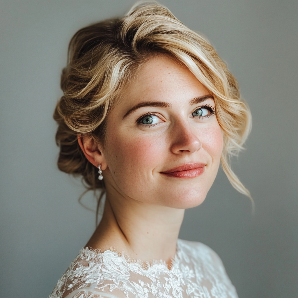Gros plan sur une mariée | Source : Midjourney