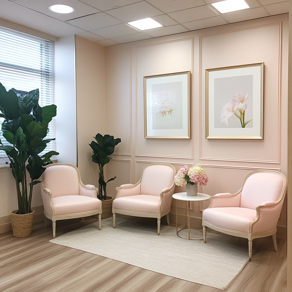 L'intérieur d'un cabinet de gynécologie obstétrique | Source : Midjourney