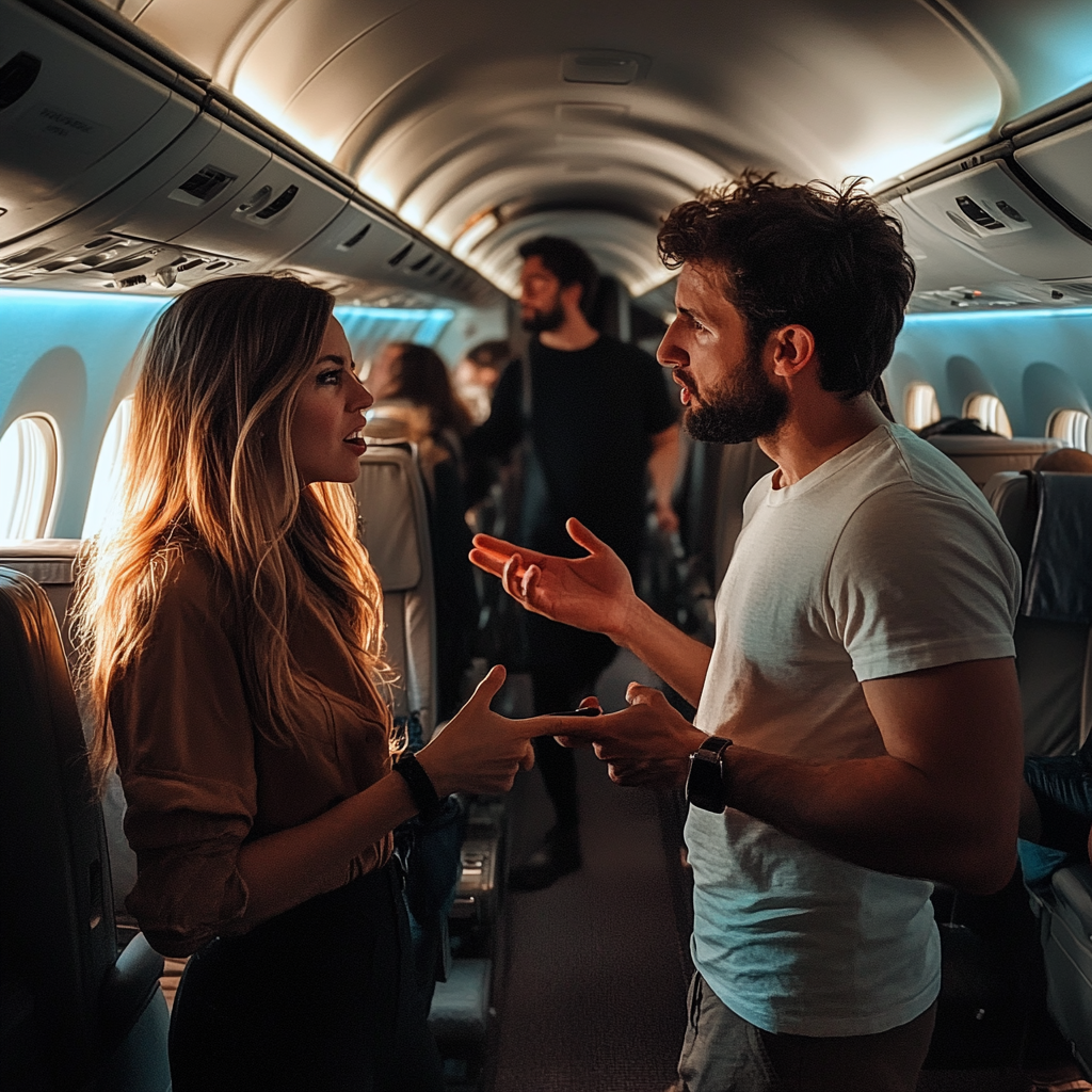 Couple en train de se disputer | Source : Midjourney