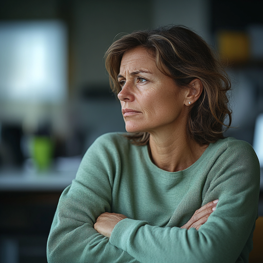 Une femme agacée | Source : Midjourney