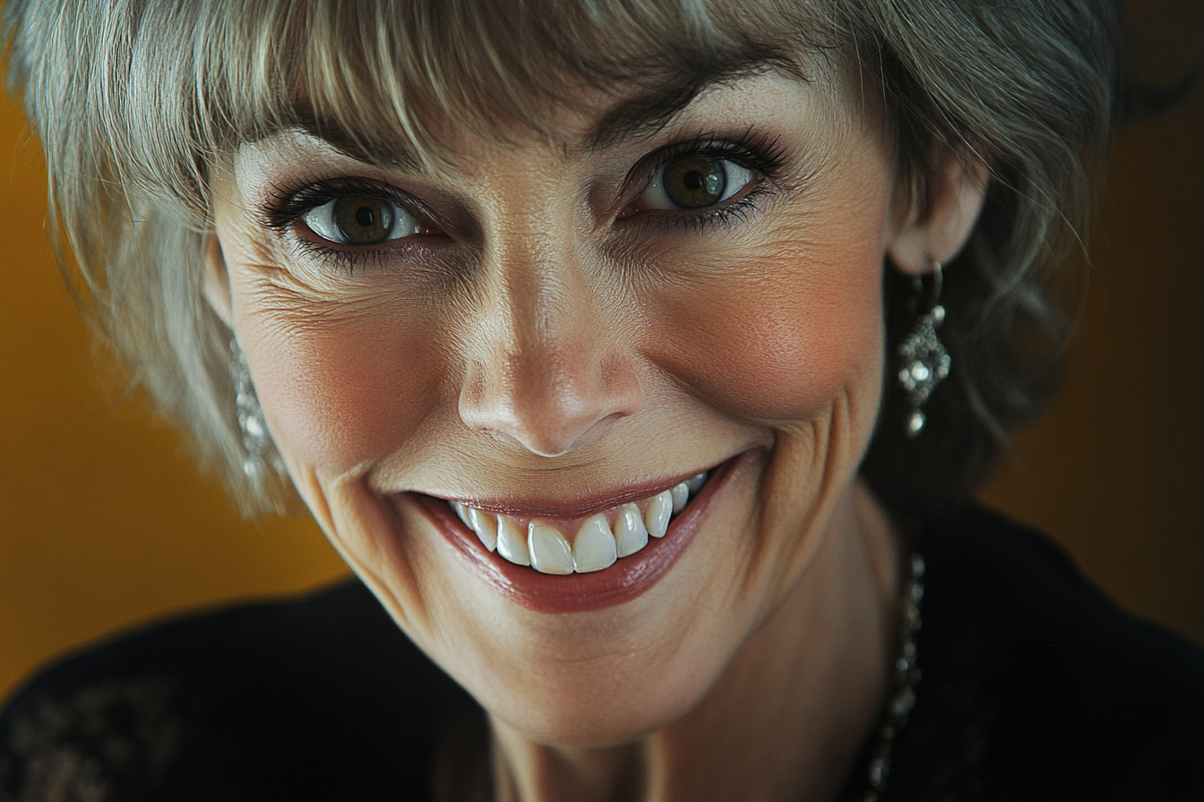 Une femme souriante | Source : Midjourney