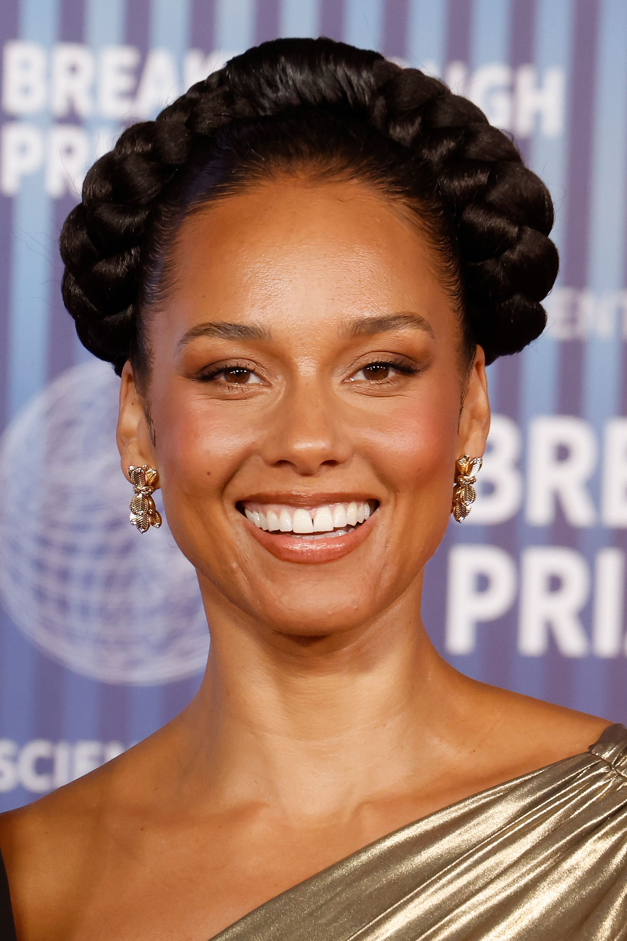 Alicia Keys lors de la cérémonie des Breakthrough Prizes à Los Angeles, en Californie, le 13 avril 2024. | Source : Getty Images