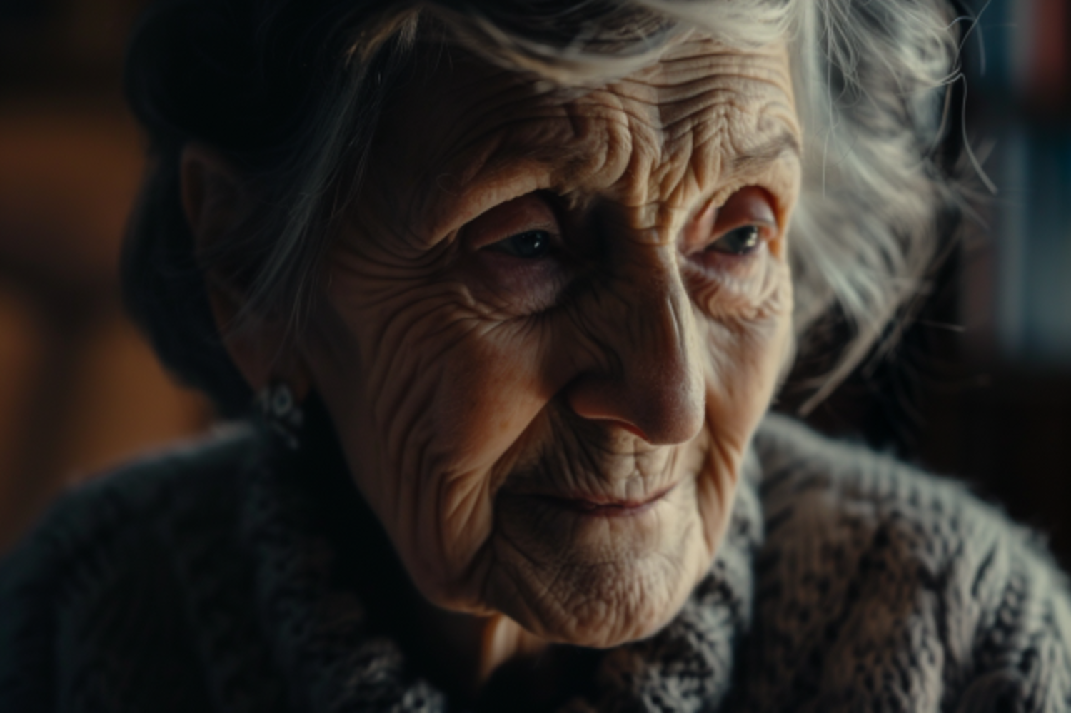 Margaret est ébranlée lorsqu'elle entend la sonnette de la porte | Source : Midjourney