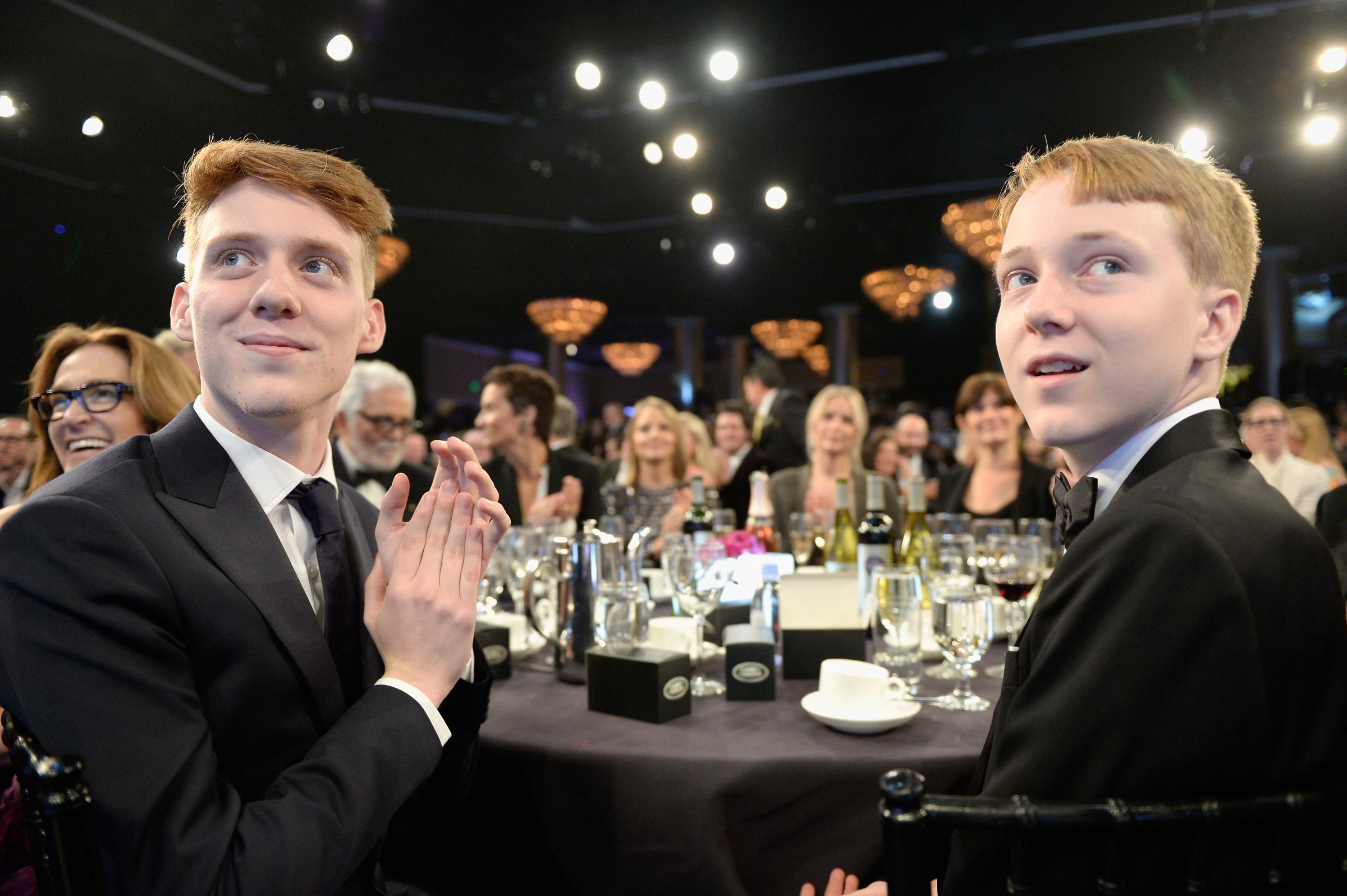 Charles et Kit Bernard Foster lors de la remise des prix AMD British Academy Britannia, le 28 octobre 2016, à Beverly Hills, en Californie | Source : Getty Images