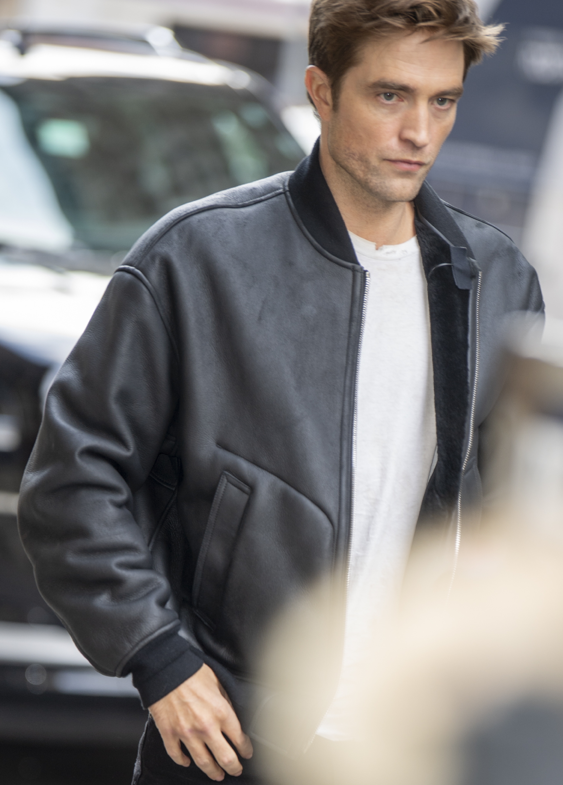 Robert Pattinson repéré à New York le 22 février 2024 | Source : Getty Images