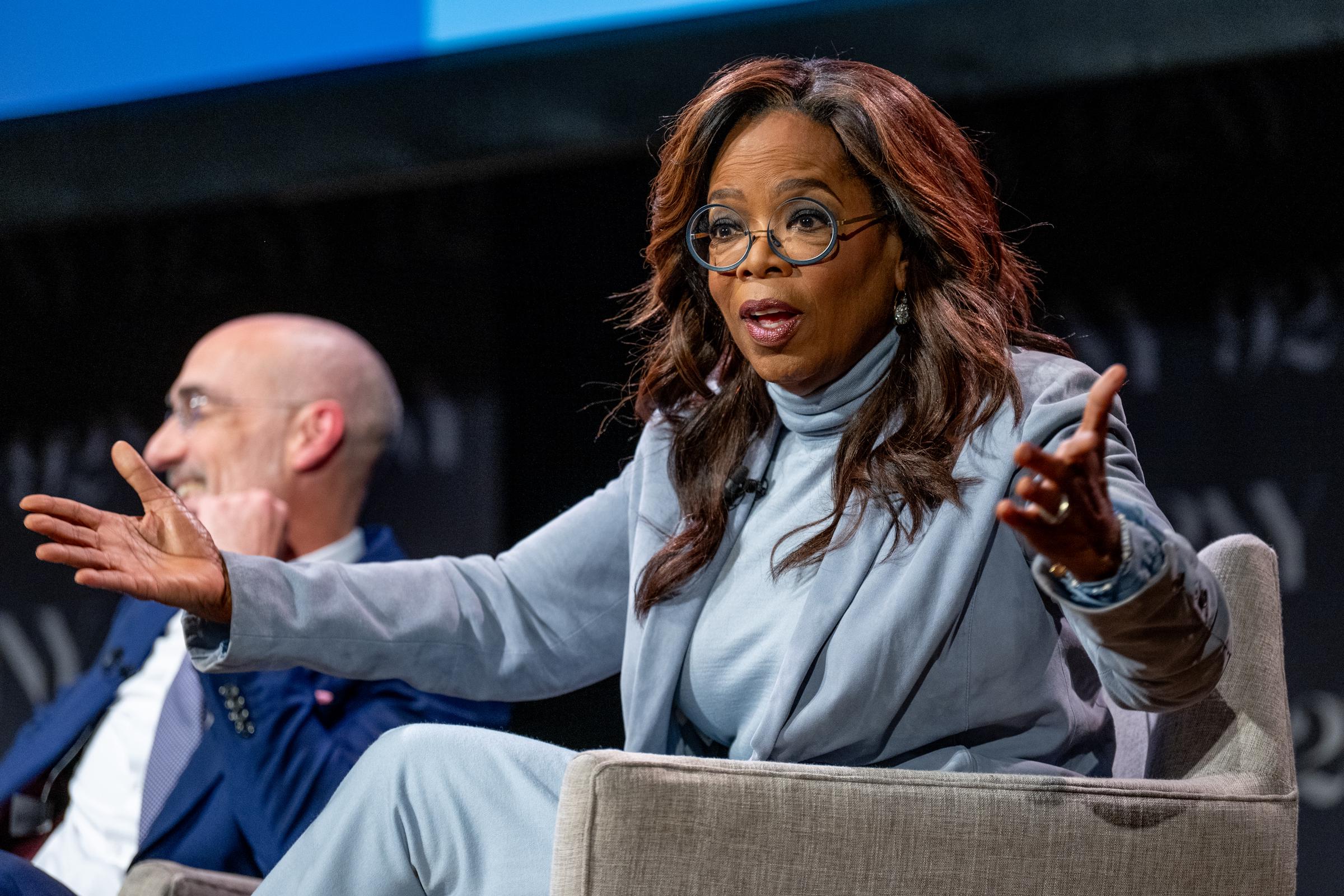 Oprah Winfrey lors de la conférence "Construisez la vie que vous voulez" à New York le 12 septembre 2023 | Source : Getty Images