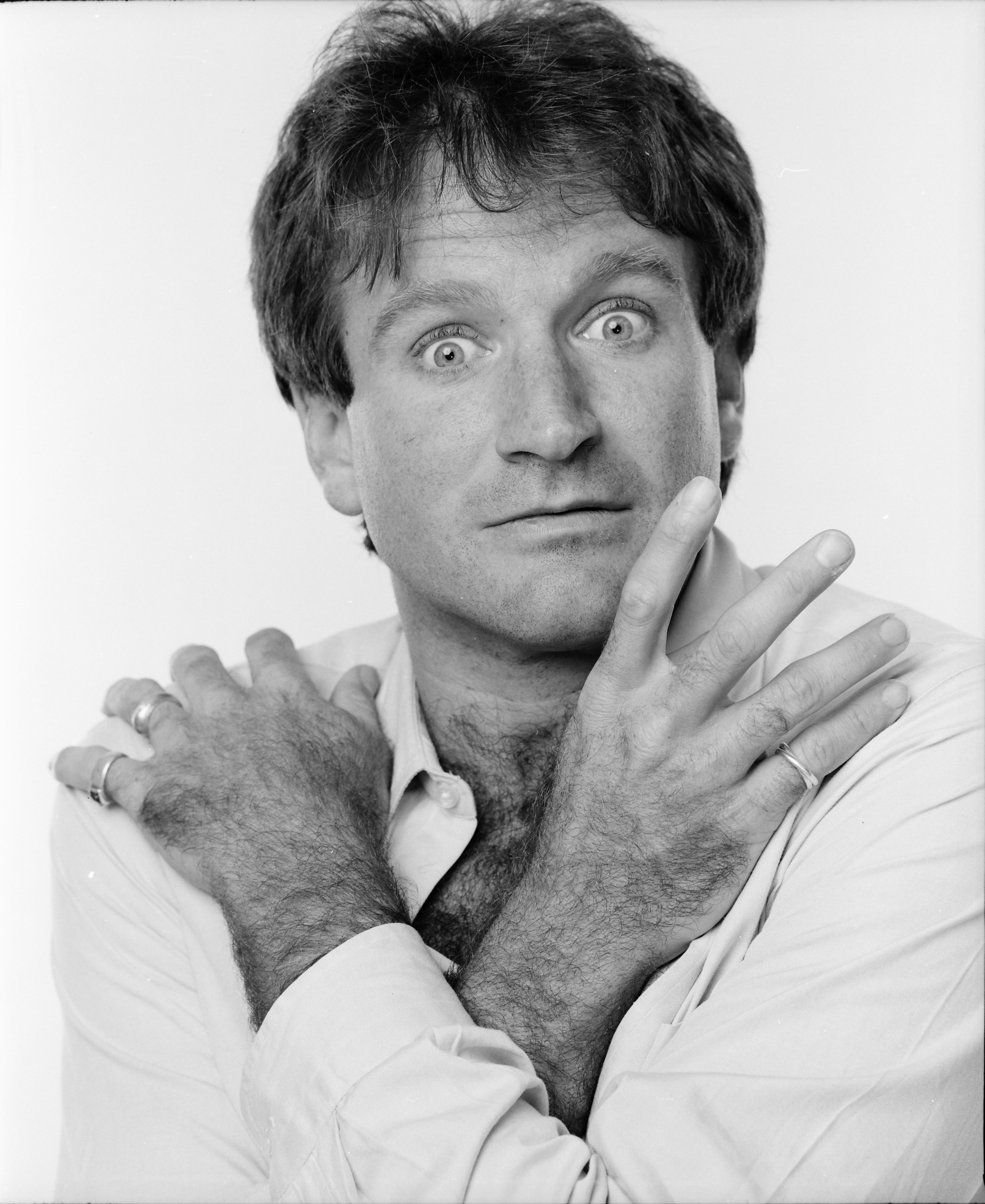 Robin Williams photographié en 1984 | Source : Getty Images