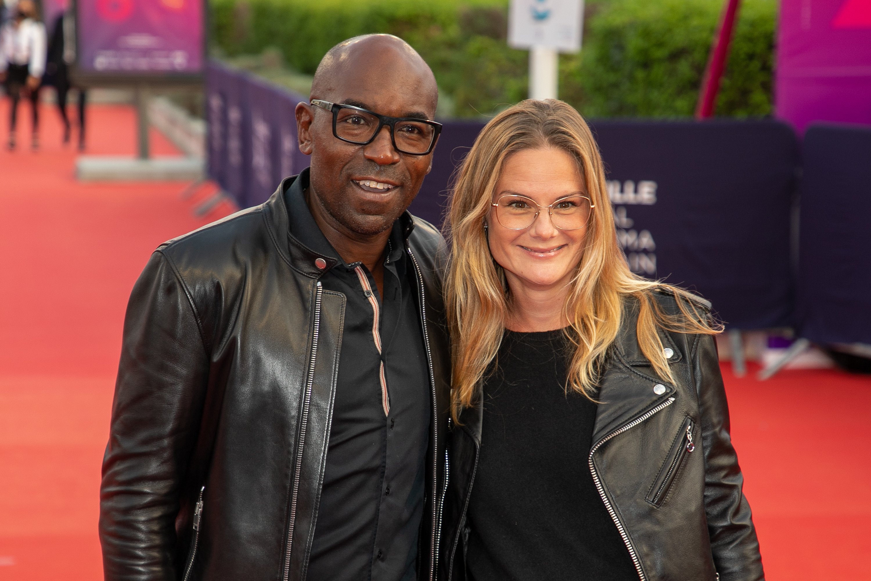 Lucien Jean-Baptiste et sa femme Aurélie Nollet  | photo : Getty Images