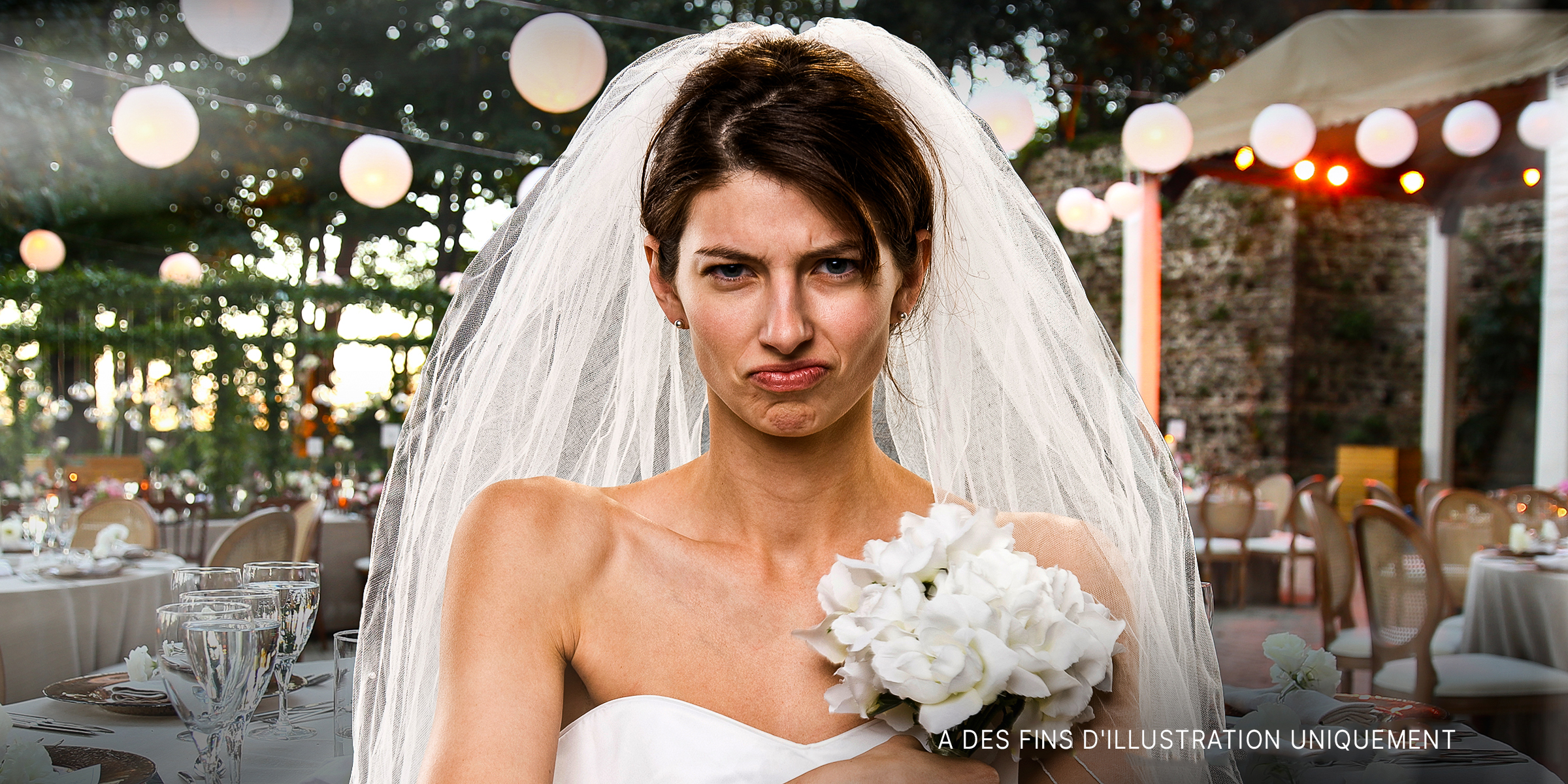 Une mariée bouleversée | Source : Shutterstock