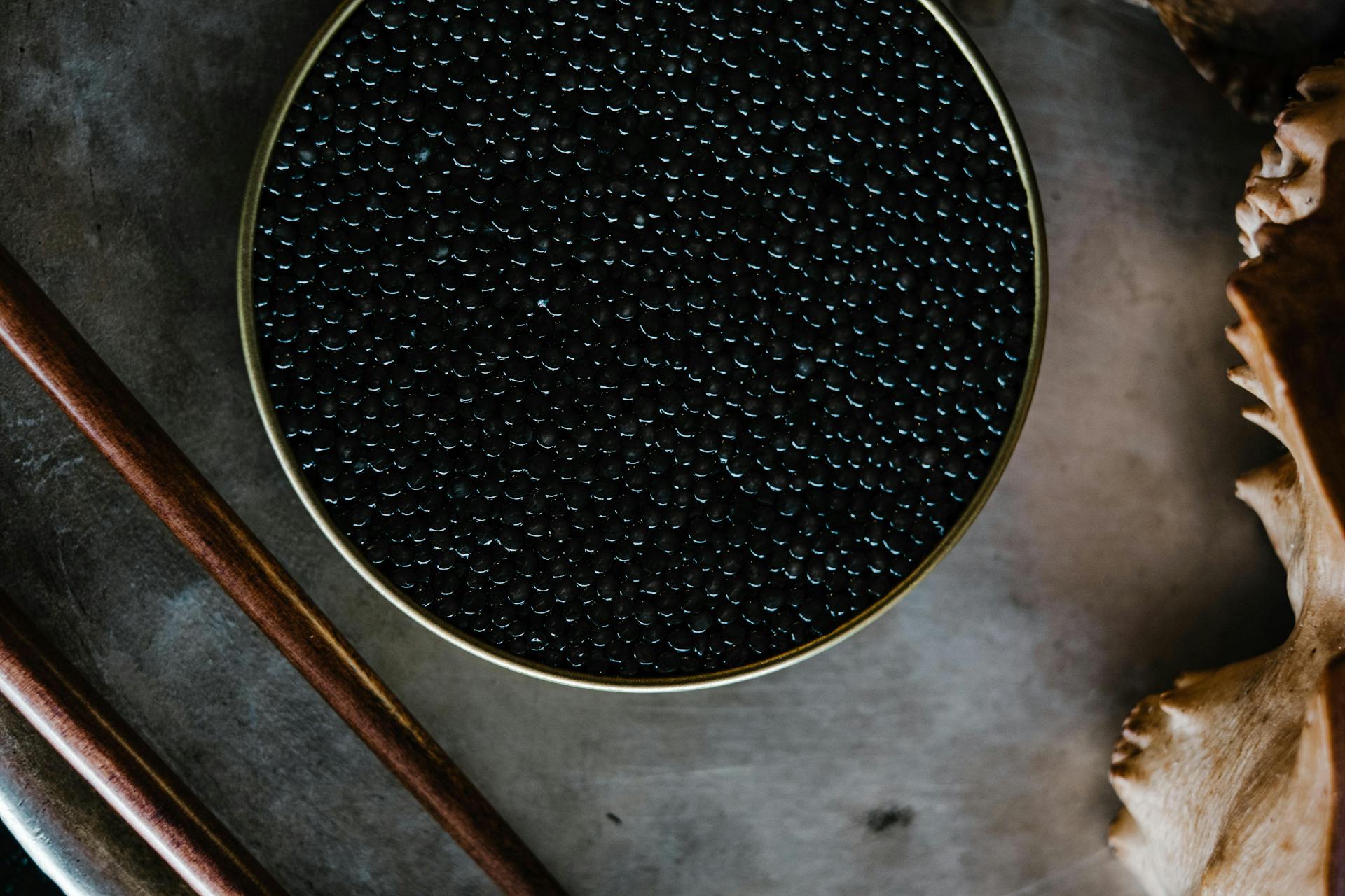 Une boîte de caviar | Source : Pexels