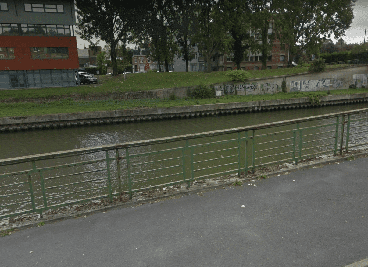 Canal à Valenciennes | Photo : Google /Vue de la rue