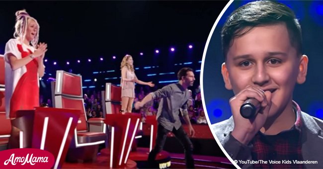 Un adolescent a impressionné les juges avec une performance incroyable de la chanson emblématique de Céline Dion