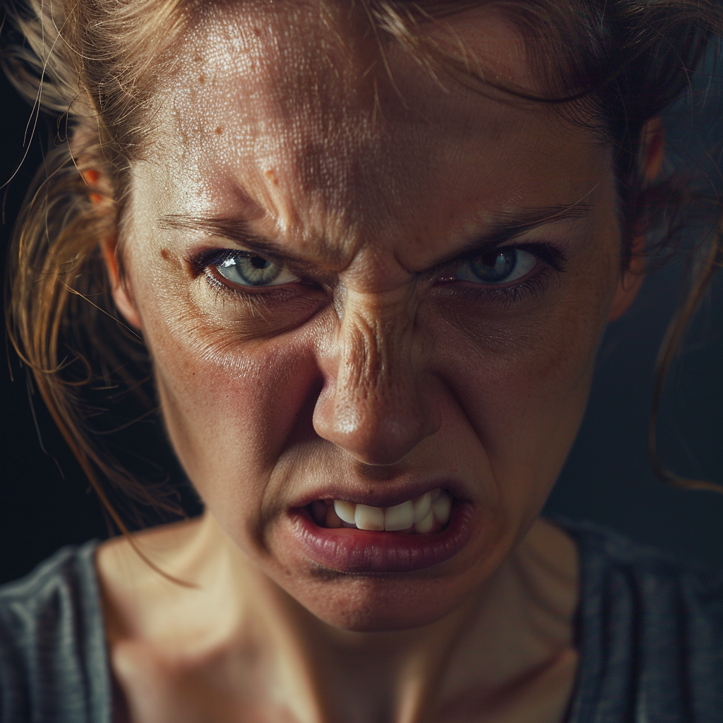 Une femme en colère | Source : Midjourney