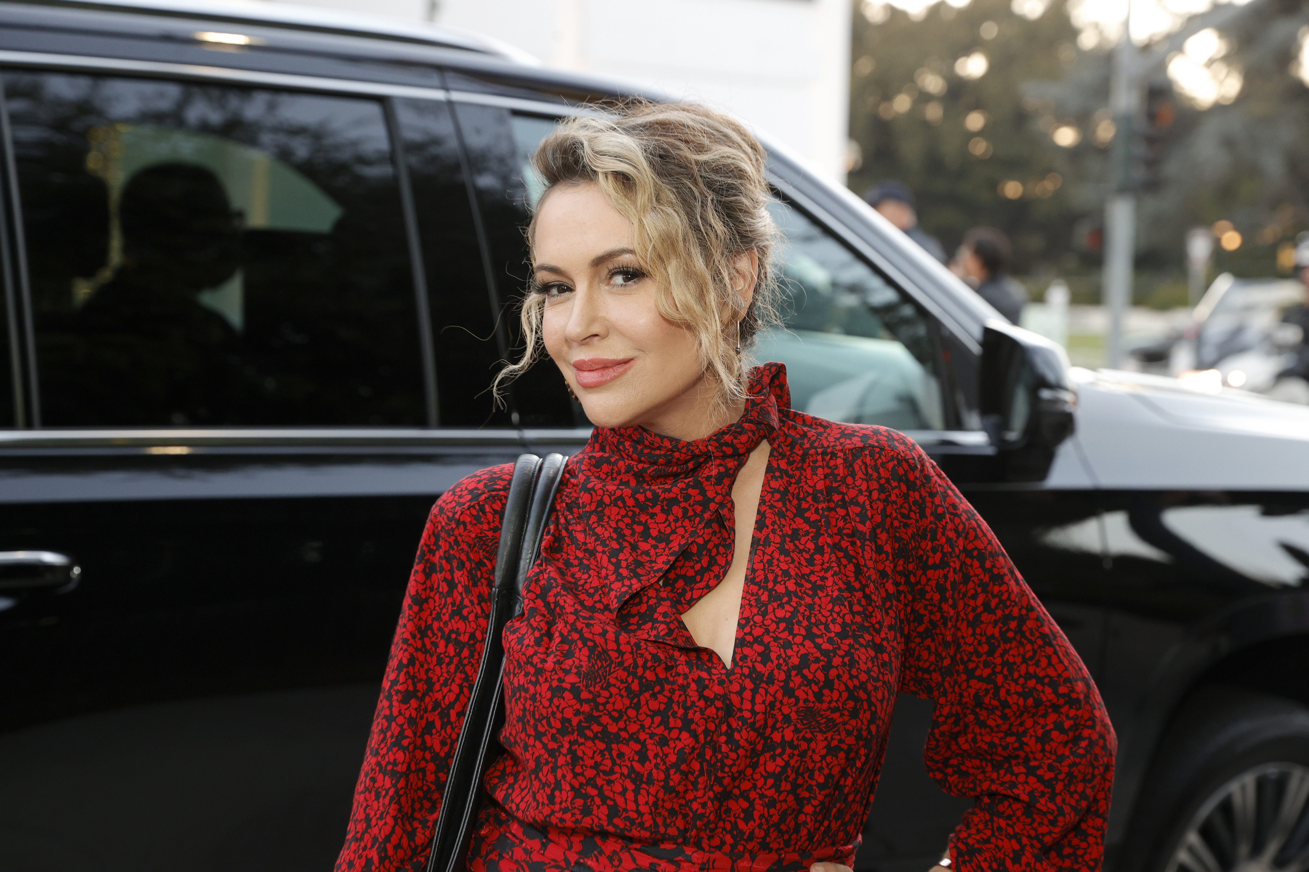 Alyssa Milano à l'événement Variety's Power of Women Presented by Lifetime le 30 septembre 2021 à Beverly Hills, Californie | Source : Getty Images