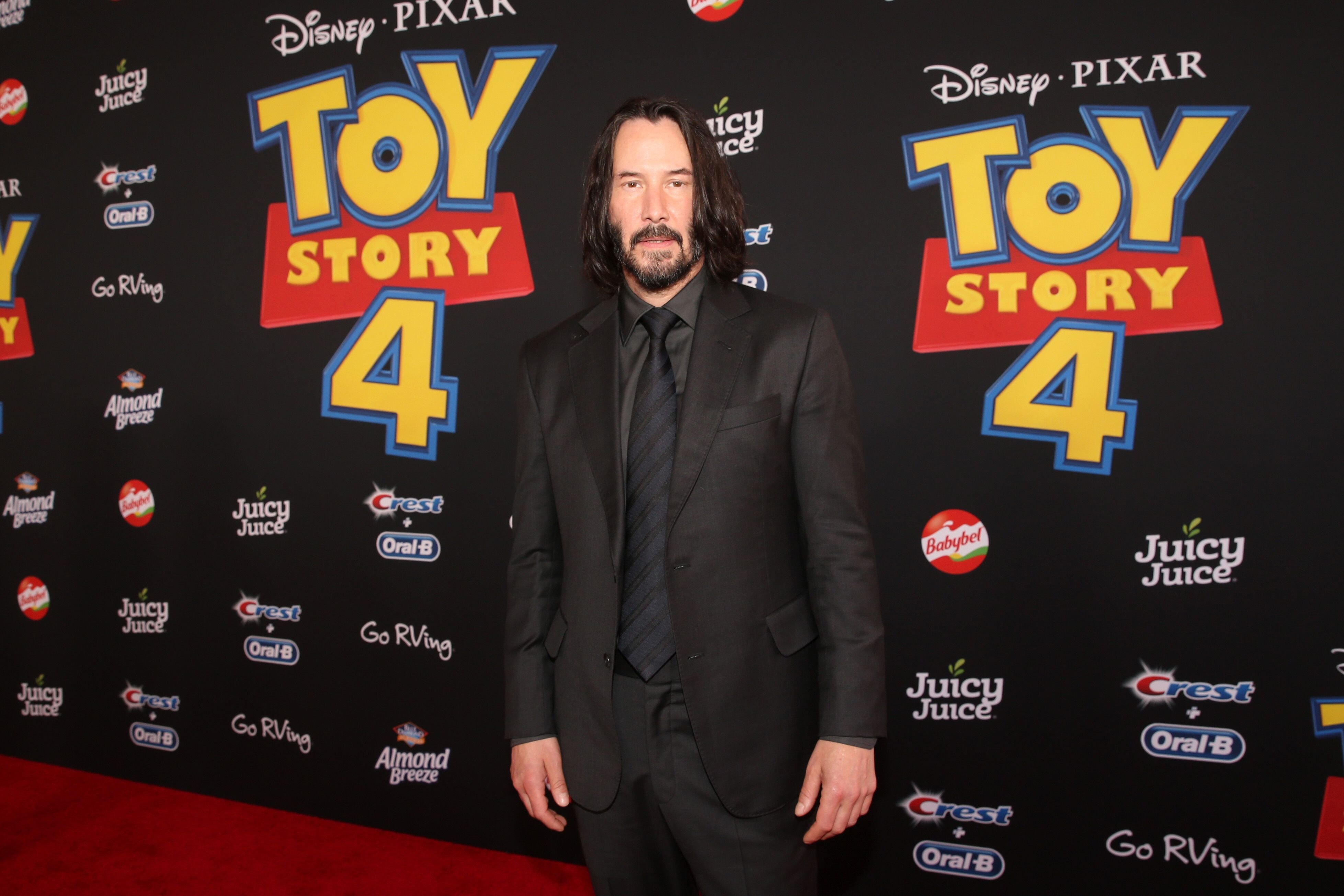 Keanu Reeves assiste à la première mondiale de "Toy Story 4" de Disney et Pixar. | Source : Getty Images