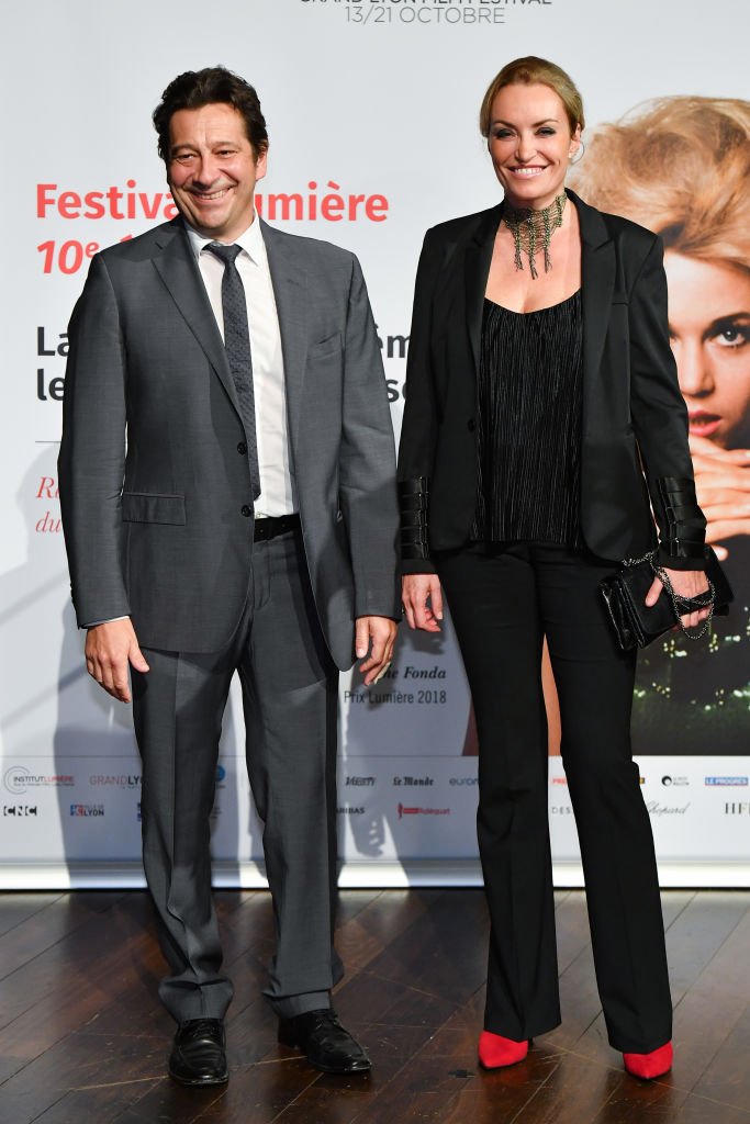 Laurent Gerra et Christelle Bardet assistent à la cérémonie du Prix Lumière 2018 au 10ème Festival du Film Lumière le 19 octobre 2018 à Lyon, France. | Photo : Getty Images.