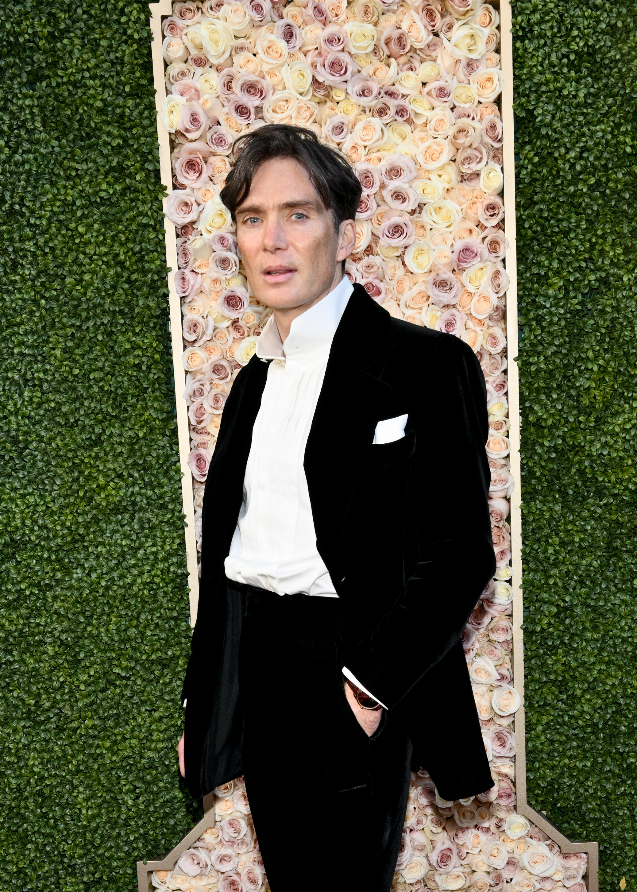 Cillian Murphy lors de la 81e cérémonie des Golden Globe Awards, le 7 janvier 2024, à Beverly Hills, en Californie. | Source : Getty Images