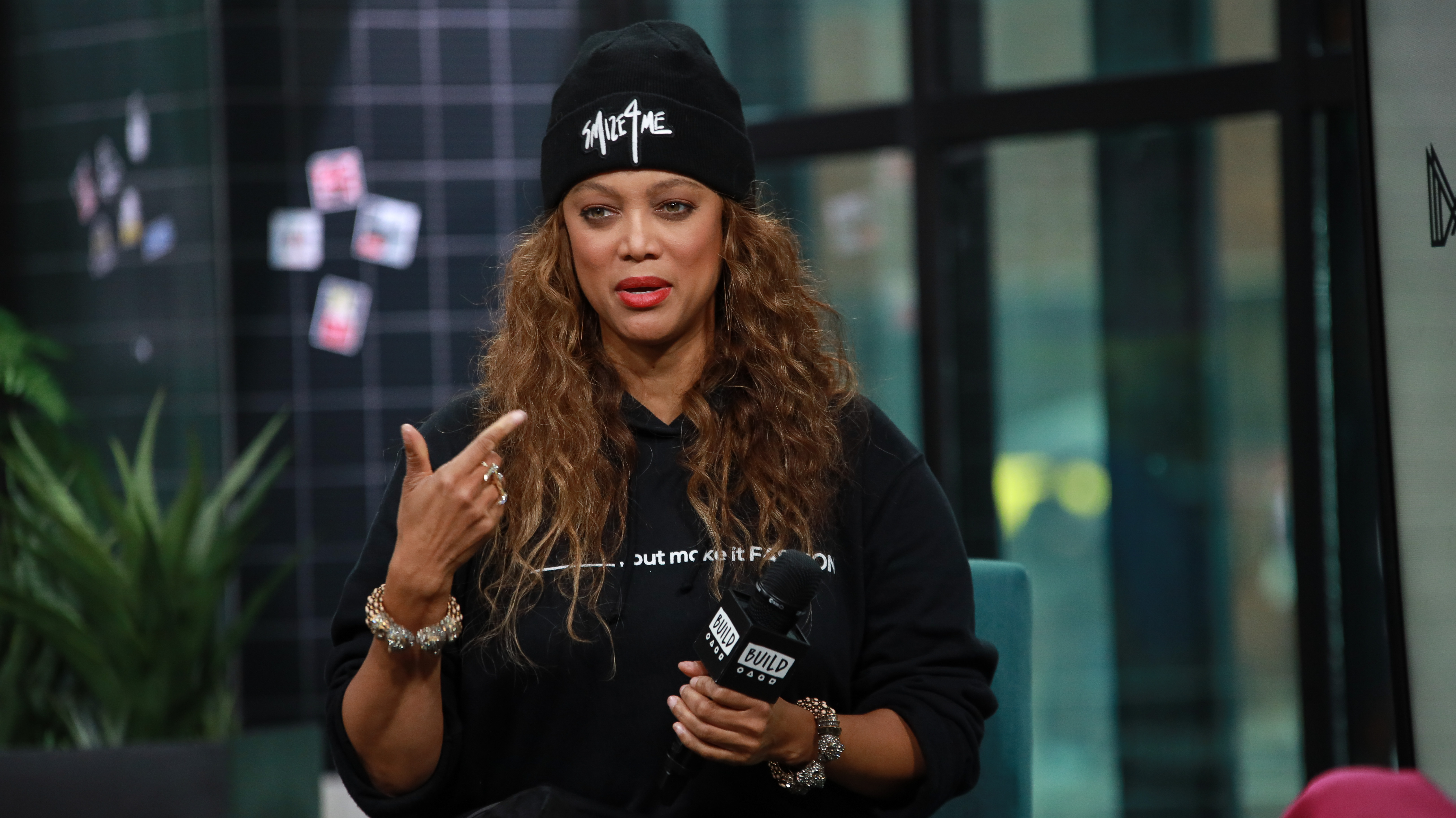 Tyra Banks au Build Studio à New York le 25 février 2020 | Source : Getty Images